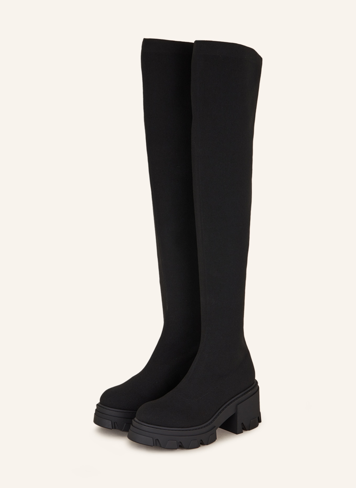 ALDO Over the knee boots DYNO, Color: BLACK (Image 1)