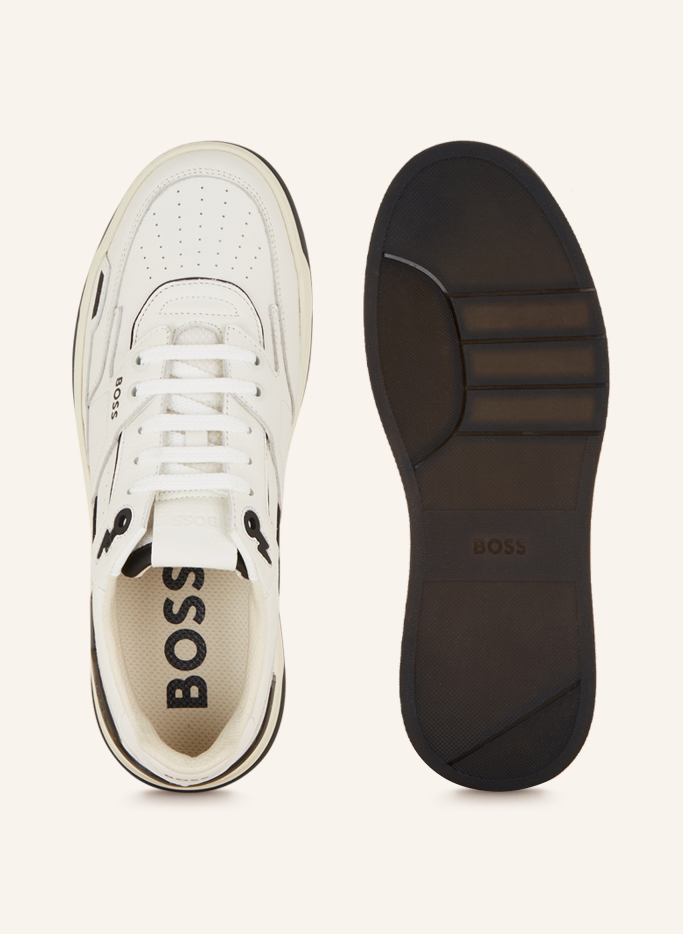 BOSS Sneakers BALTIMORE, Color: WHITE/ BLACK (Image 5)