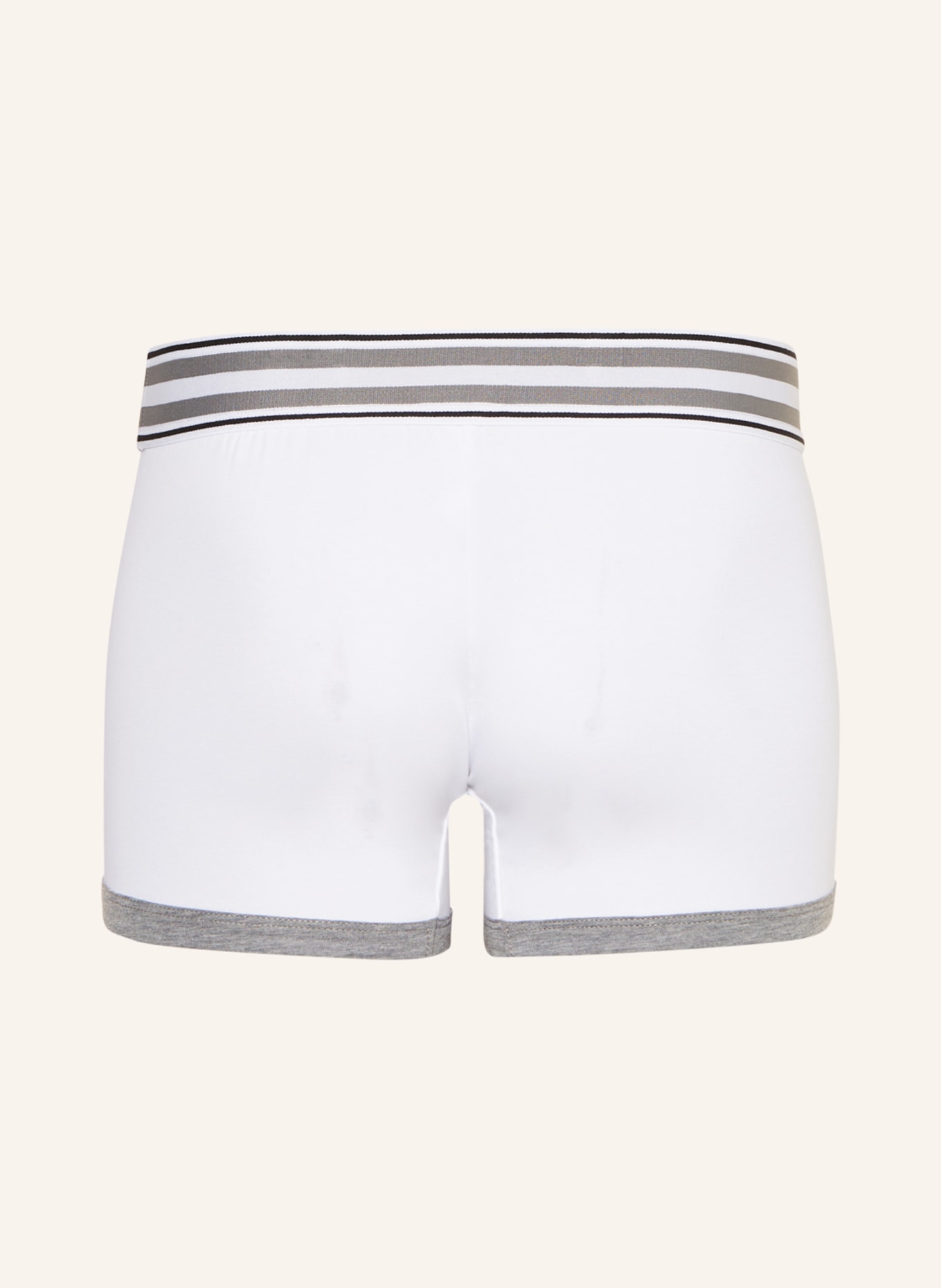 DOLCE & GABBANA Boxer shorts, Color: WHITE/ GRAY (Image 2)