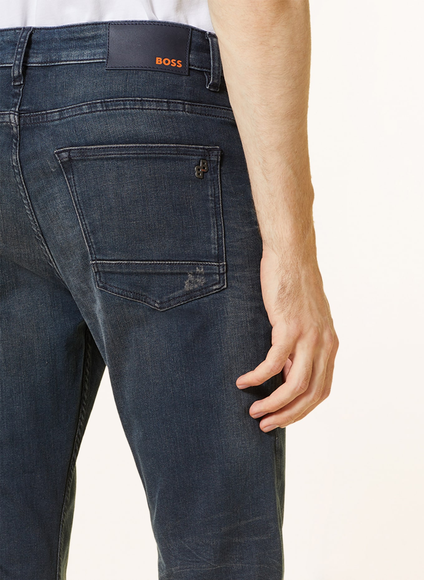 BOSS Jeans DELAWARE Slim Fit, Farbe: 427 MEDIUM BLUE (Bild 6)
