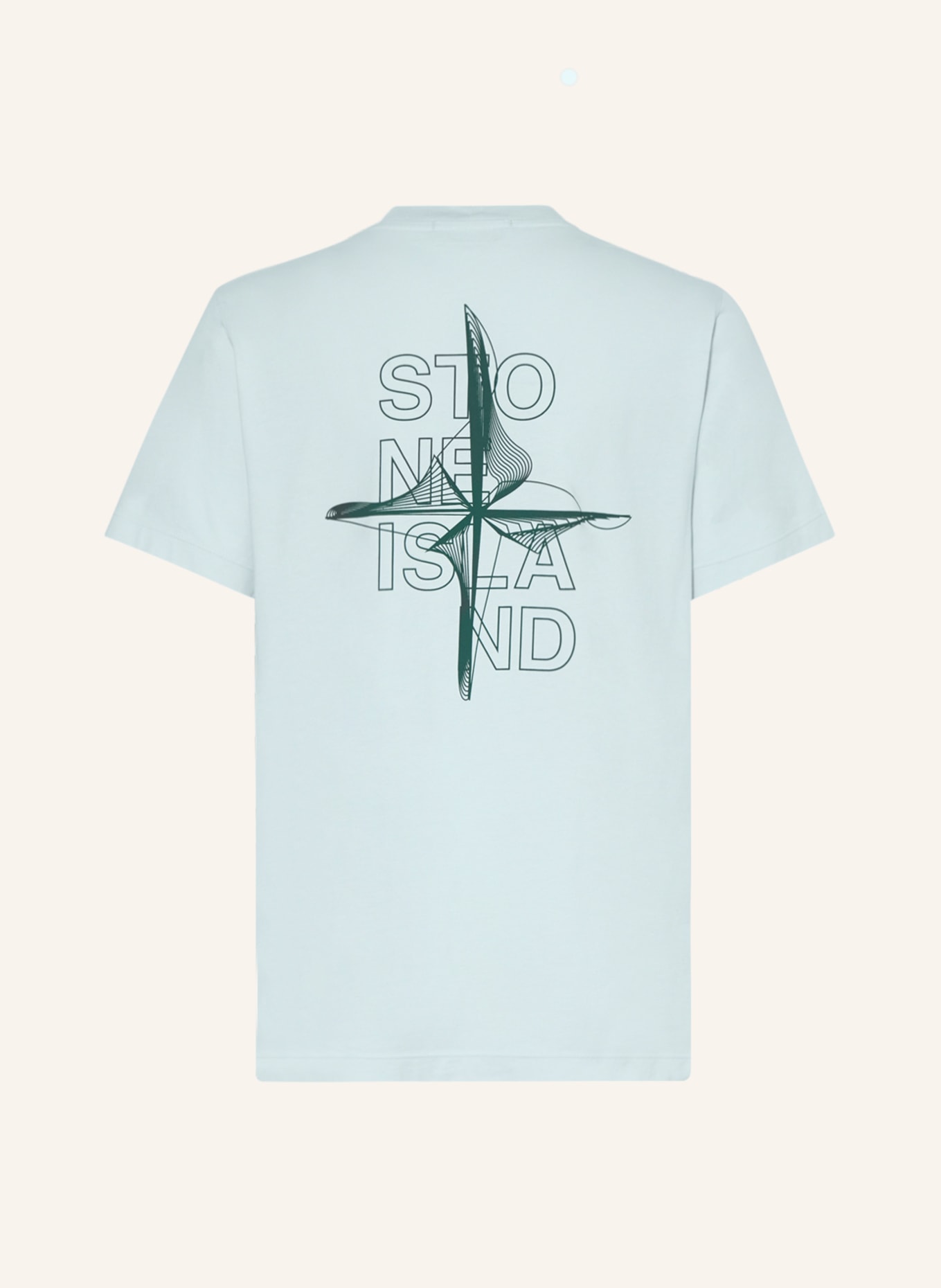 STONE ISLAND JUNIOR T-Shirt, Farbe: HELLBLAU (Bild 2)