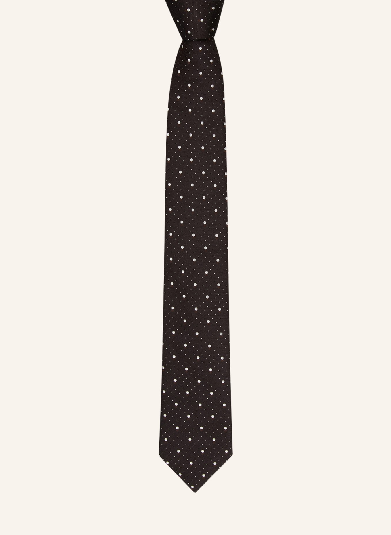 BOSS Krawatte, Farbe: SCHWARZ/ ECRU (Bild 2)
