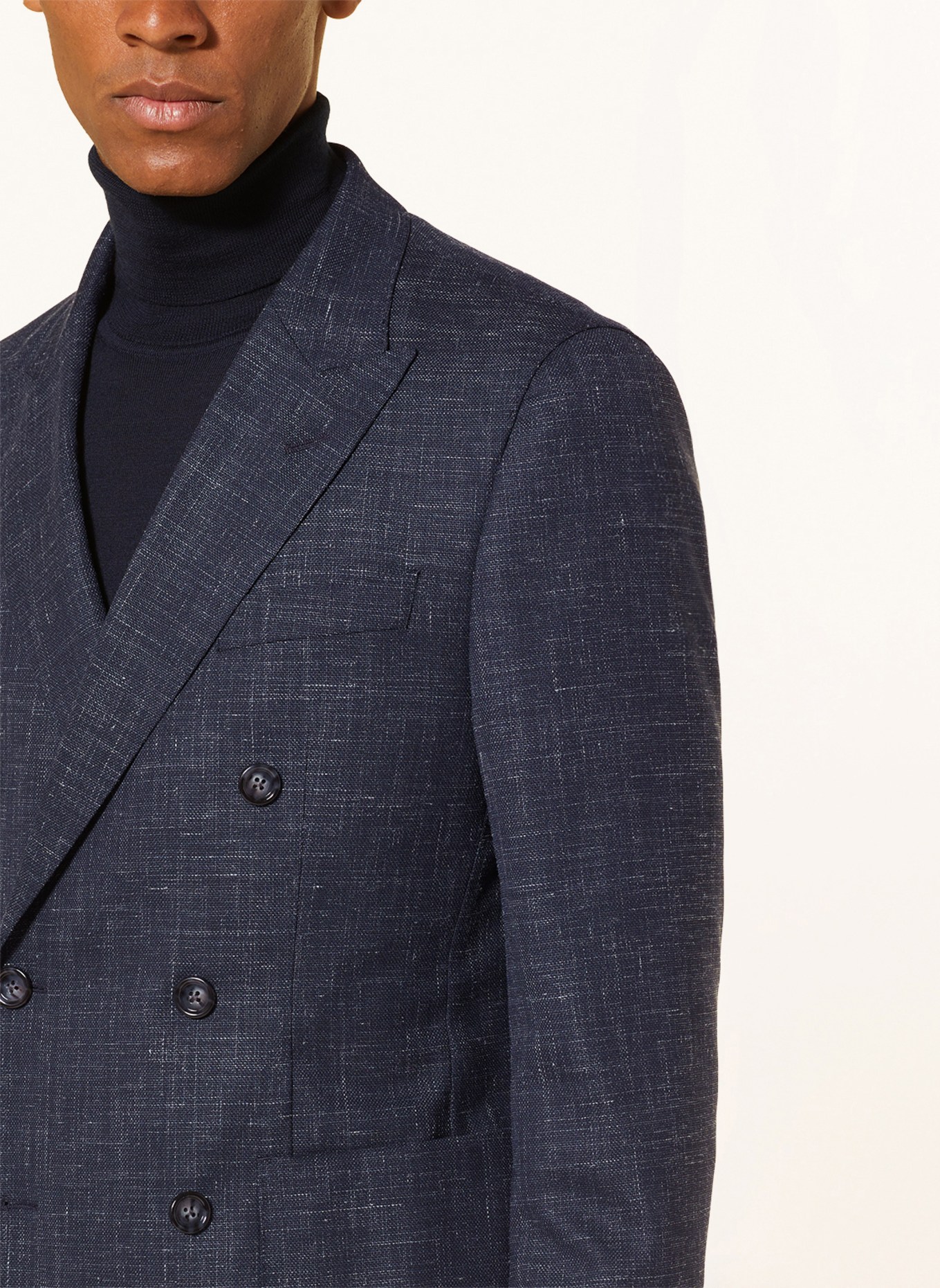 BOSS Suit jacket C HUGE DB 233 slim fit, Color: 404 DARK BLUE (Image 5)