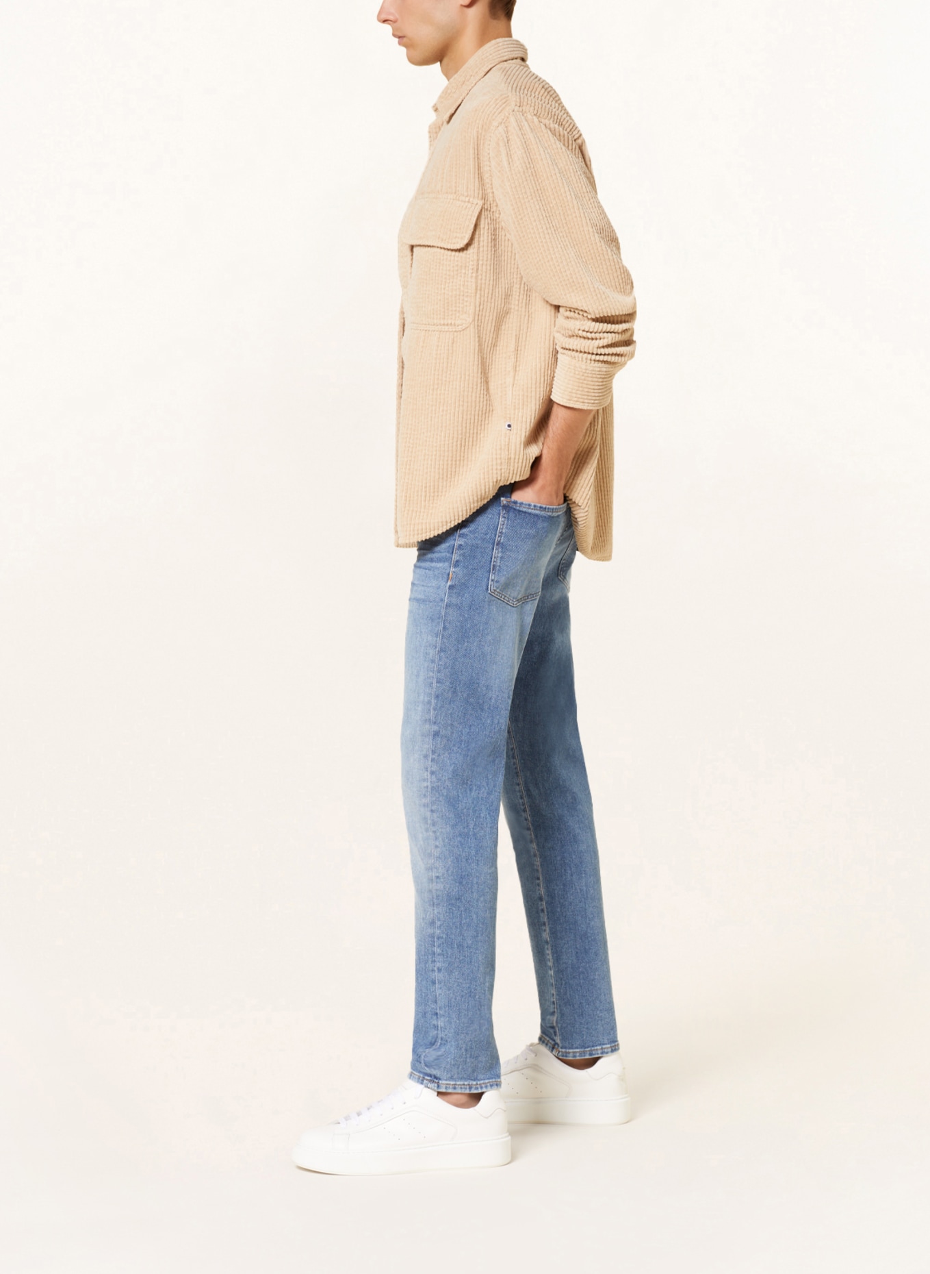 BOSS Jeans DELAWARE 3-1 Slim Fit, Farbe: 448 TURQUOISE/AQUA (Bild 4)