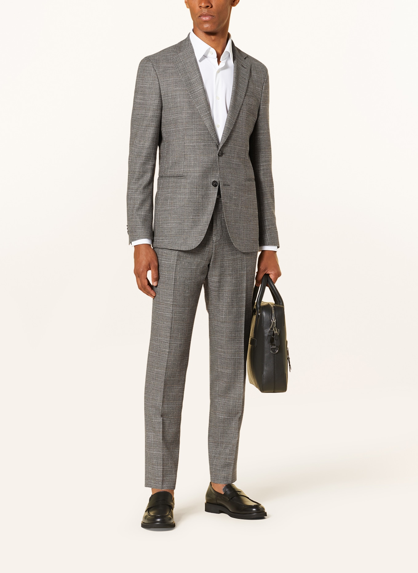 BOSS Suit jacket C-HUGE slim fit, Color: 041 SILVER (Image 2)