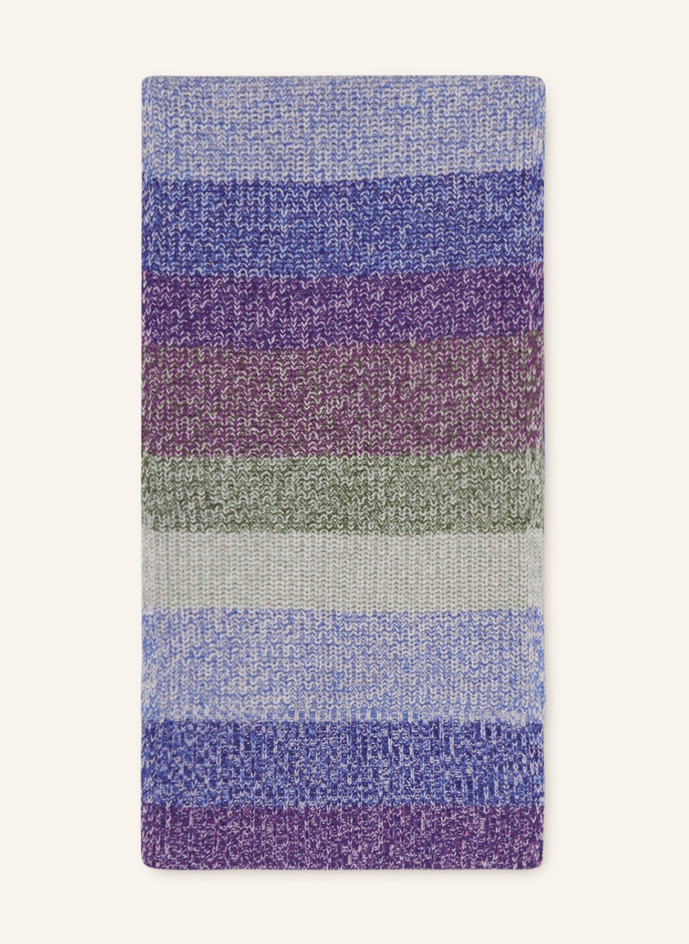 darling harbour Scarf with cashmere, Color: PURPLE/ PINK/ GRAY (Image 1)