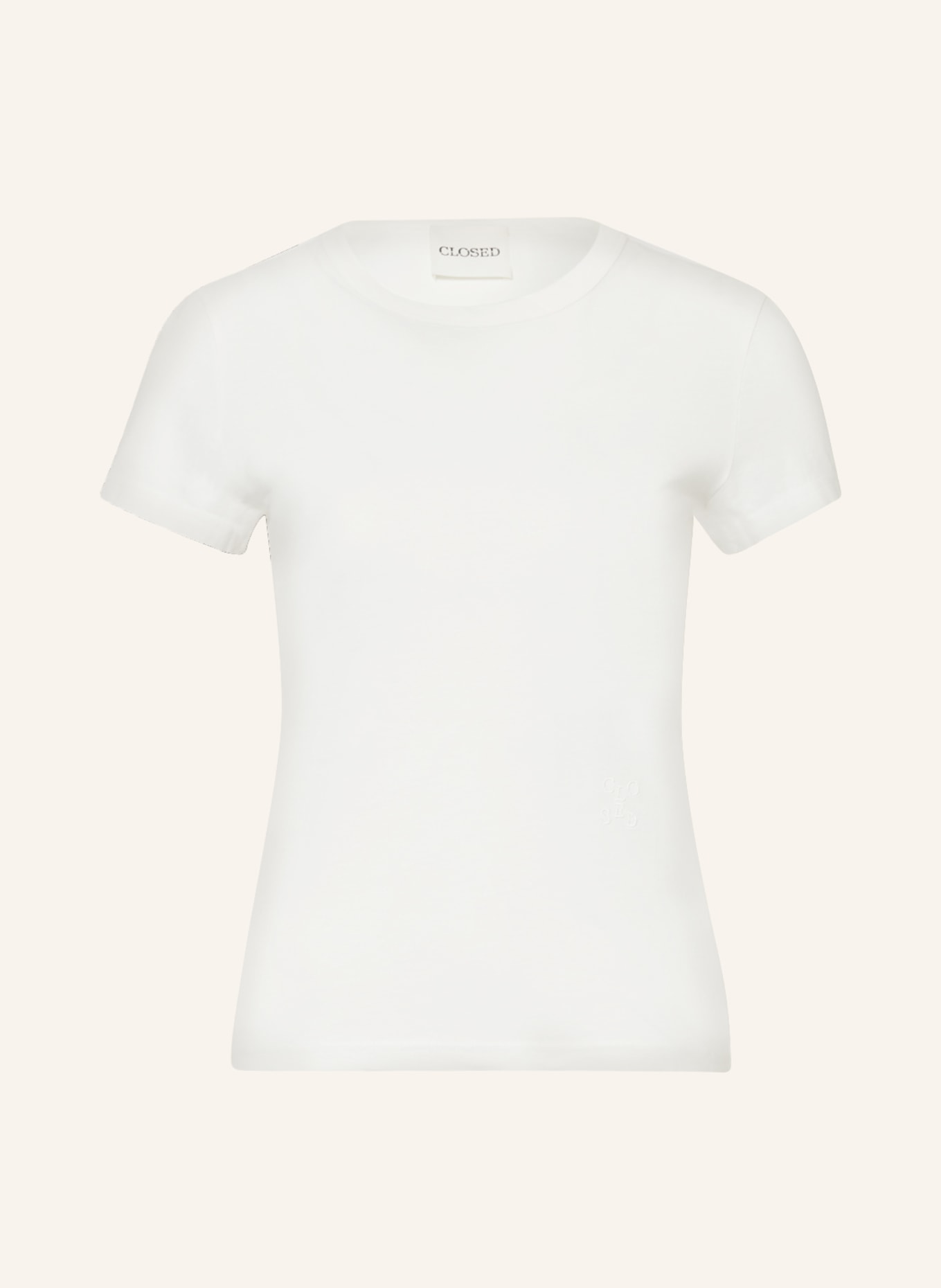 CLOSED T-shirt, Color: WHITE (Image 1)