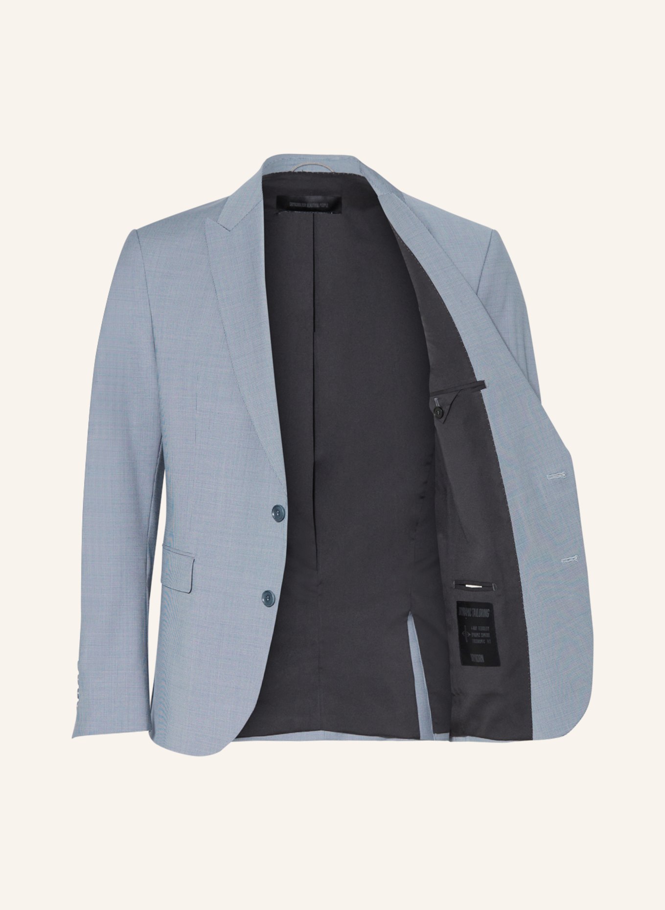 DRYKORN Oblekové sako LONEST Extra Slim Fit, Barva: 3503 blau (Obrázek 4)