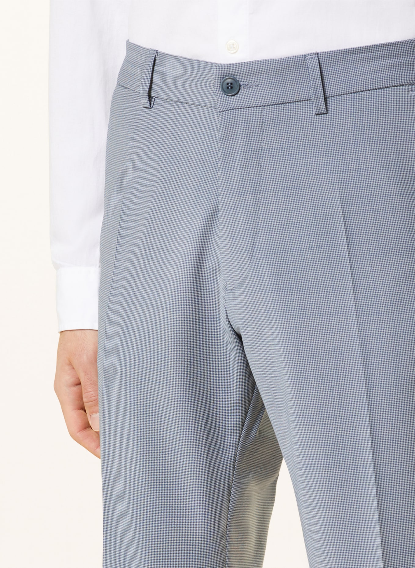 DRYKORN Spodnie garniturowe AJEND extra slim fit, Kolor: 3503 blau (Obrazek 6)