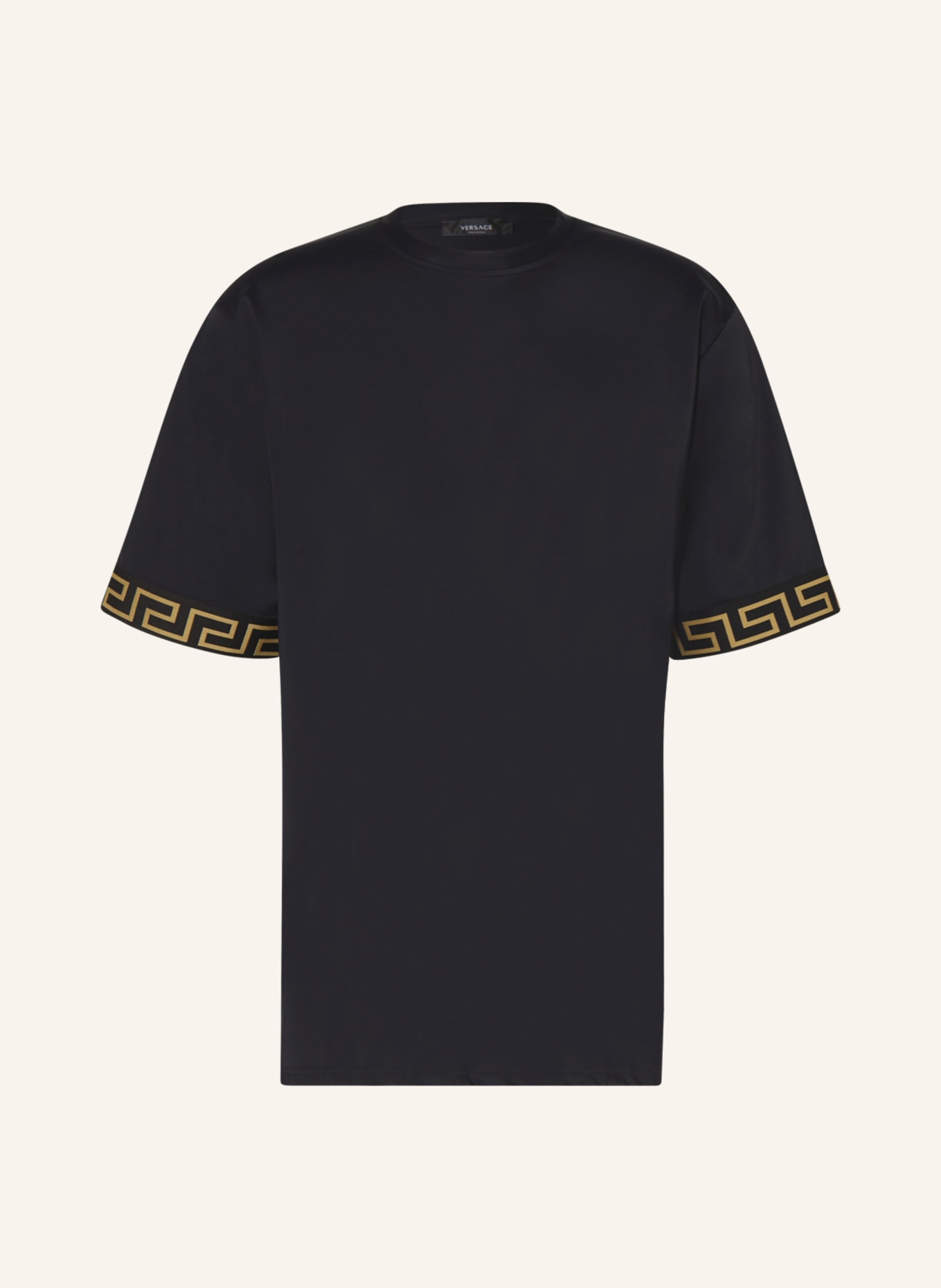 VERSACE T-shirt, Color: BLACK/ GOLD (Image 1)
