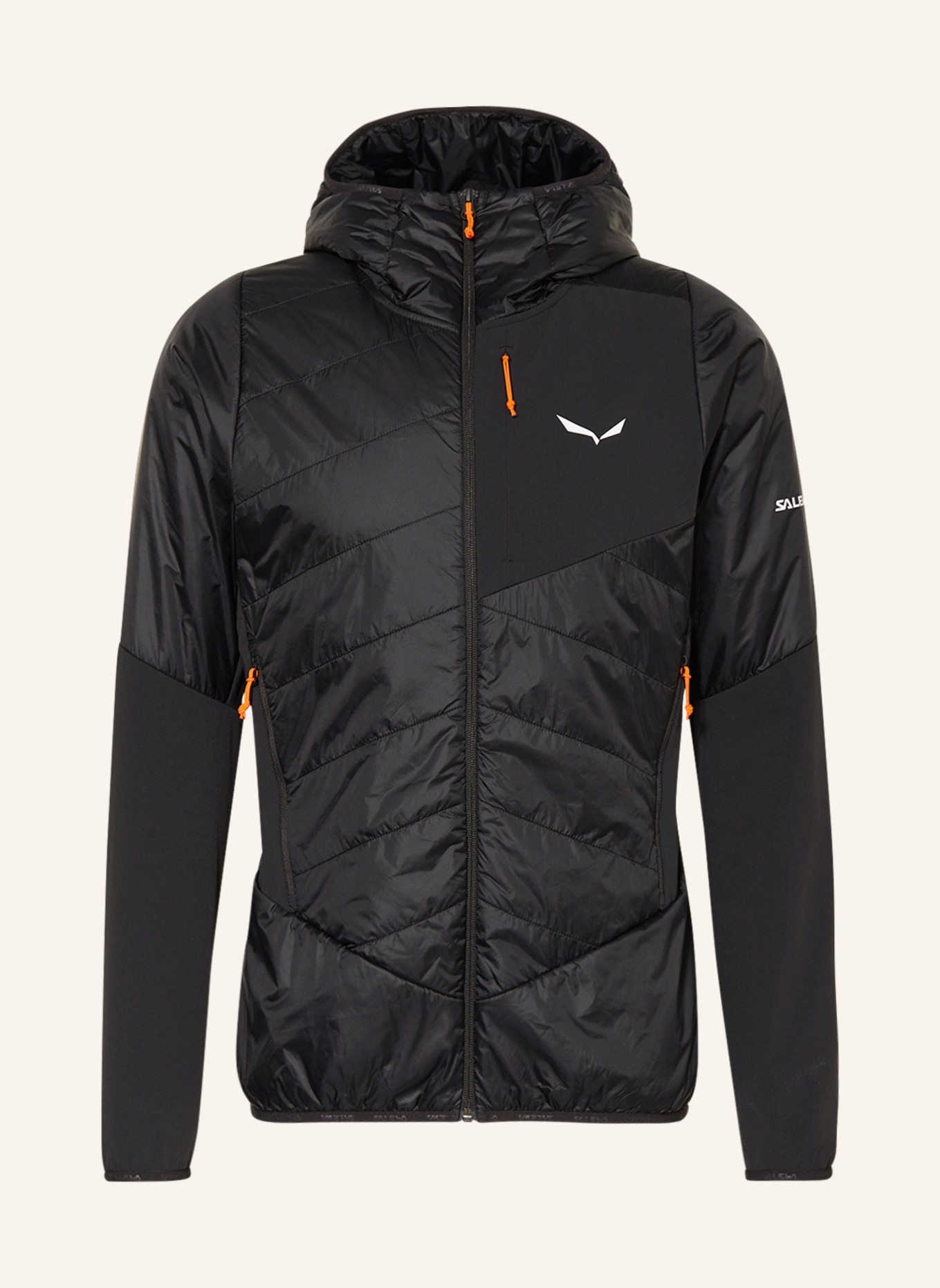 SALEWA Outdoor jacket ORTLES HYBRID, Color: BLACK (Image 1)
