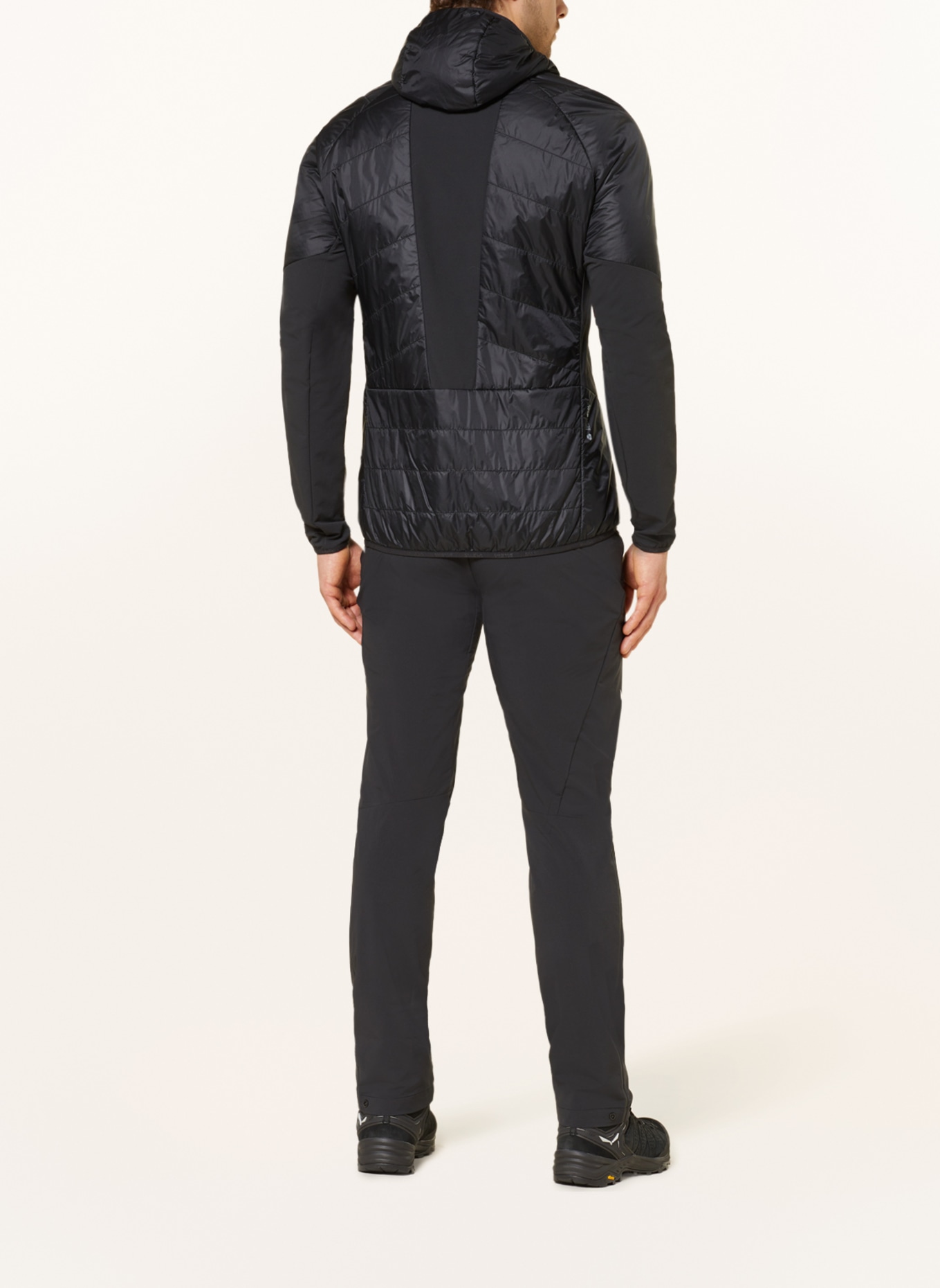 SALEWA Outdoor jacket ORTLES HYBRID, Color: BLACK (Image 3)