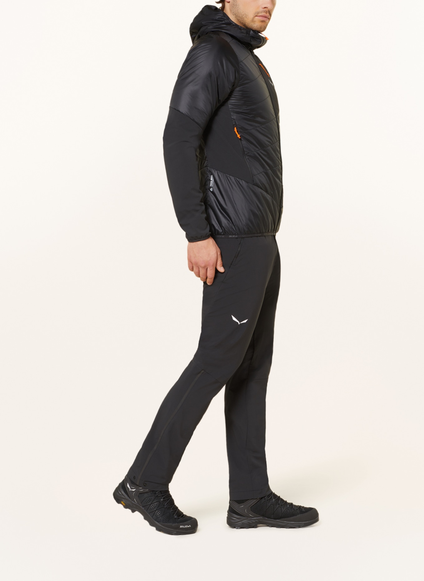 SALEWA Outdoor jacket ORTLES HYBRID, Color: BLACK (Image 4)