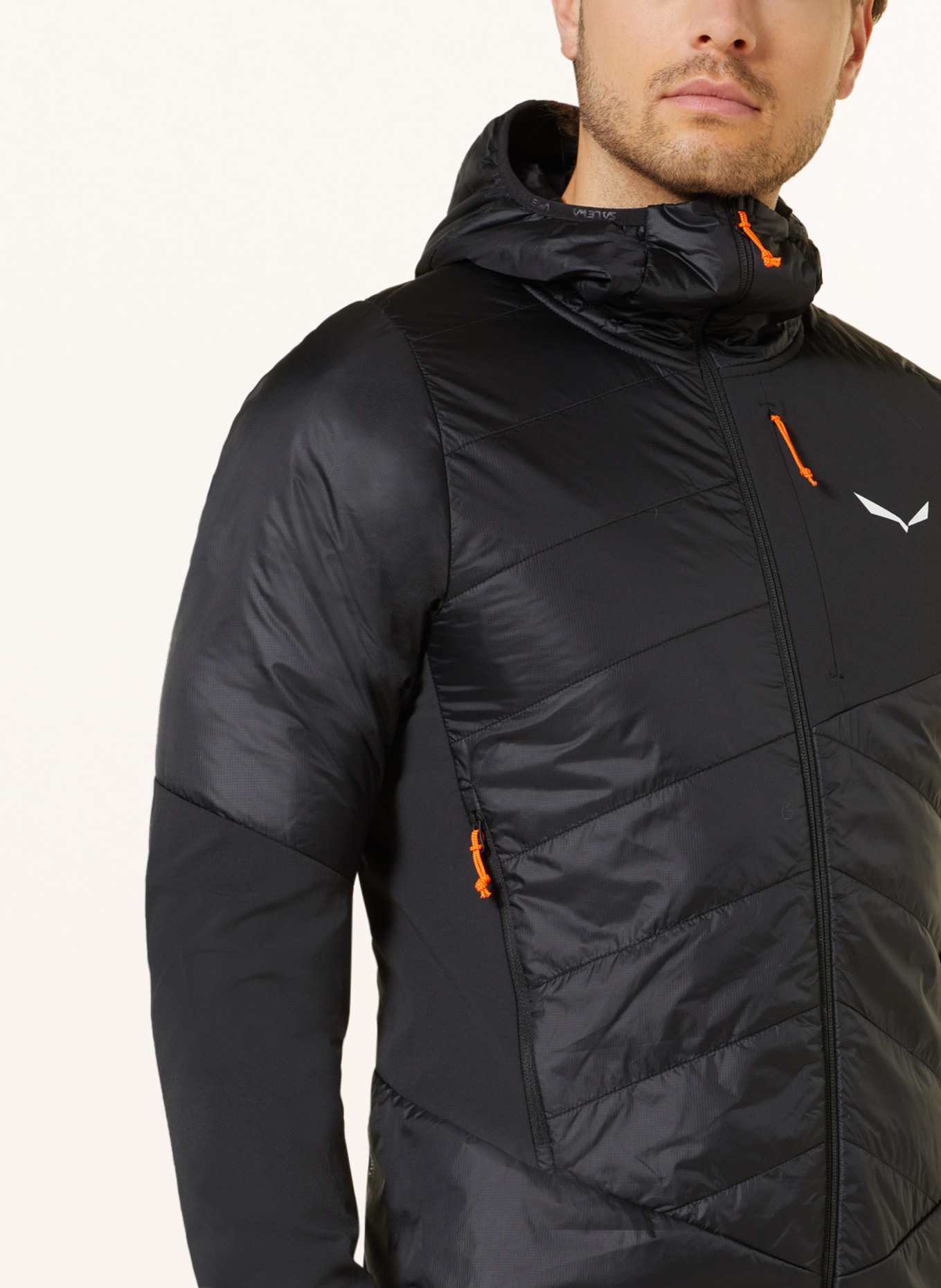 SALEWA Outdoor jacket ORTLES HYBRID, Color: BLACK (Image 5)