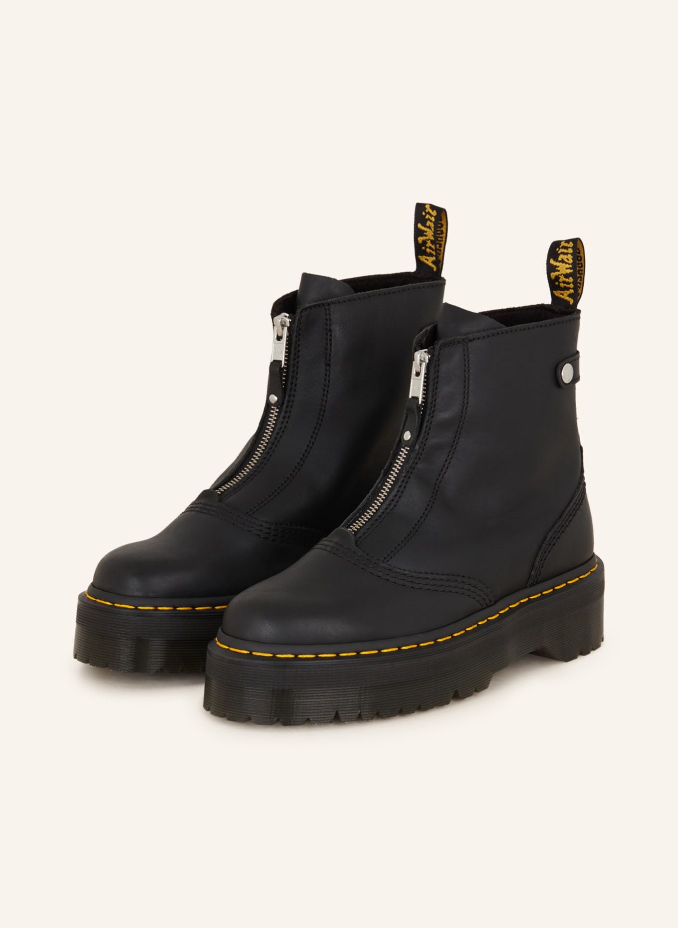 Dr. Martens Platform boots JETTA, Color: BLACK (Image 1)