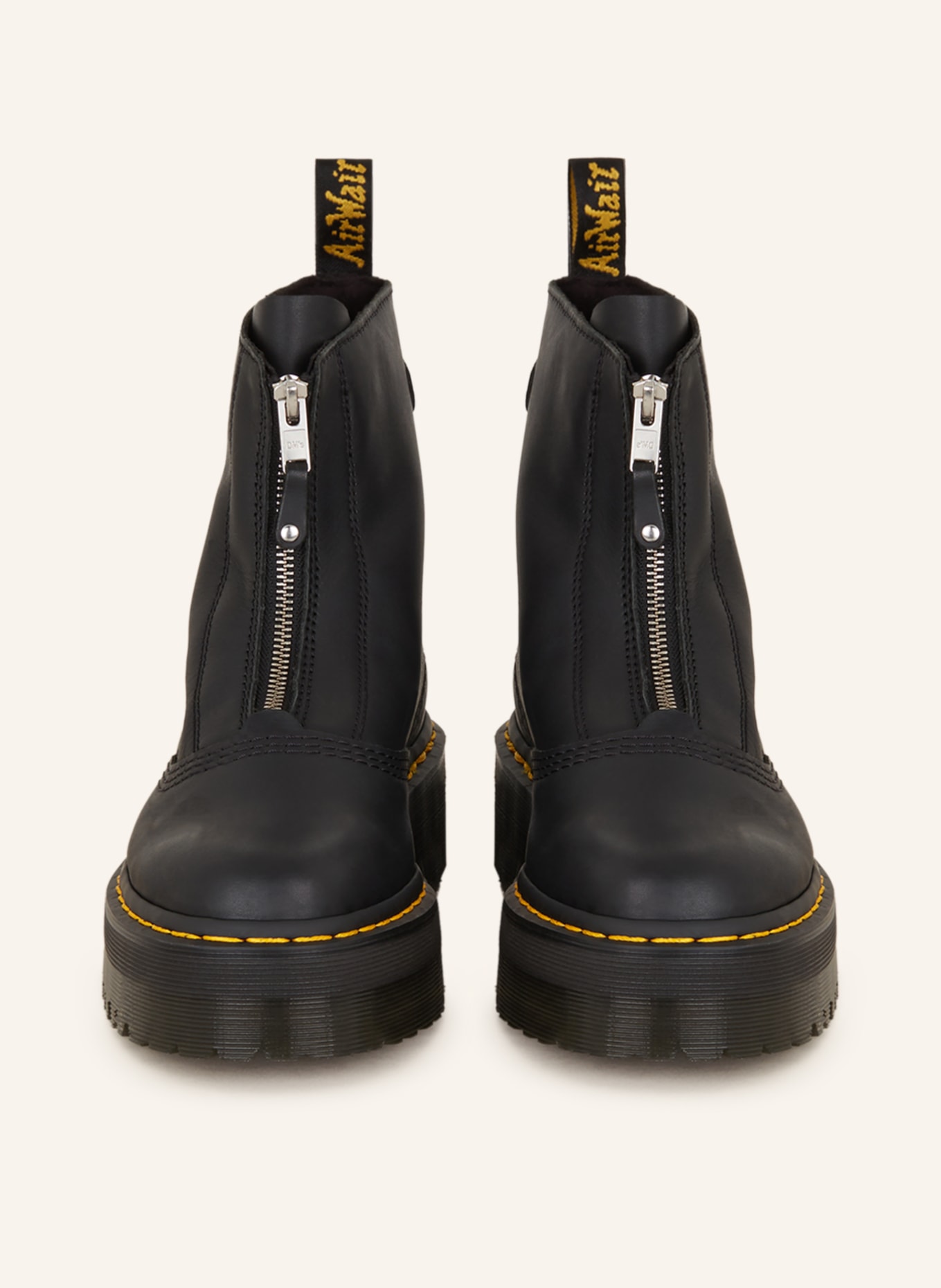 Women's Jetta Platform Boots in Black