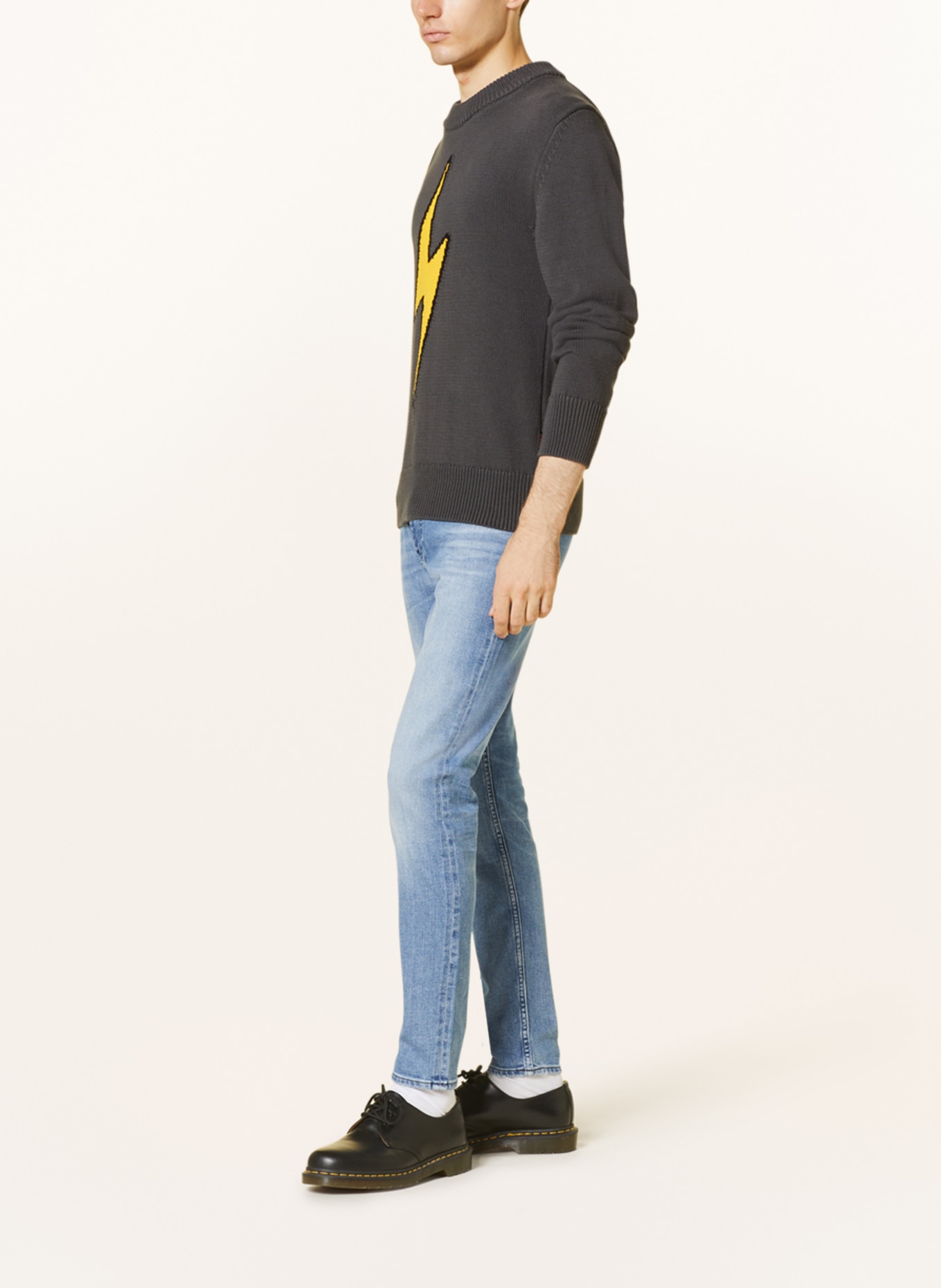 BOSS Jeans DELANO BC-C slim fit, Color: 440 TURQUOISE/AQUA (Image 4)