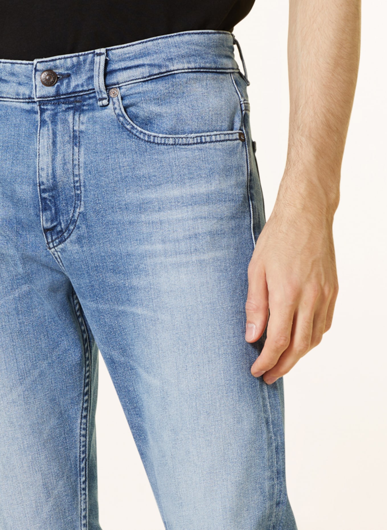 BOSS Jeans DELANO BC-C slim fit, Color: 440 TURQUOISE/AQUA (Image 5)