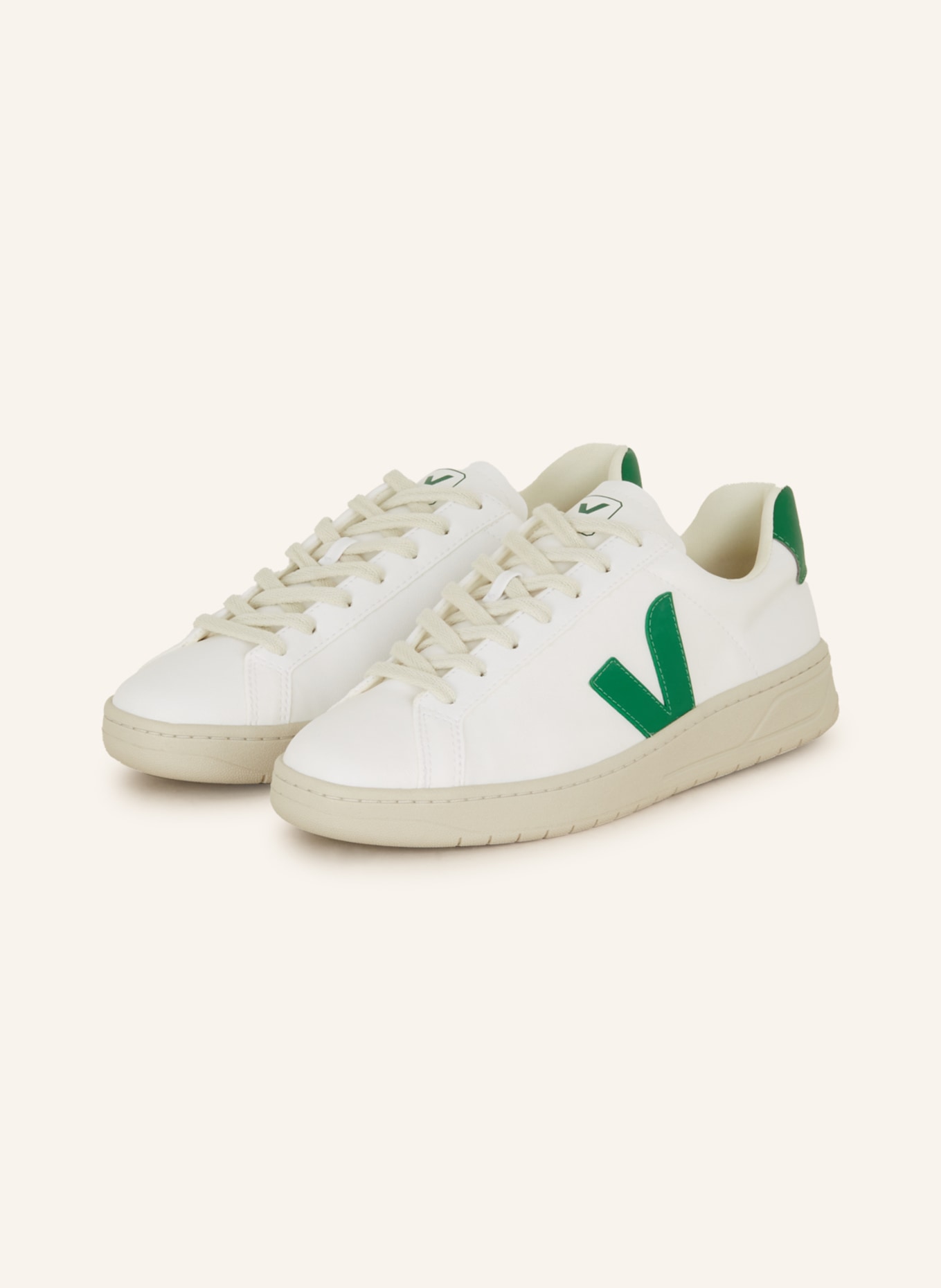 VEJA Sneakers URCA CWL, Color: WHITE/ GREEN (Image 1)