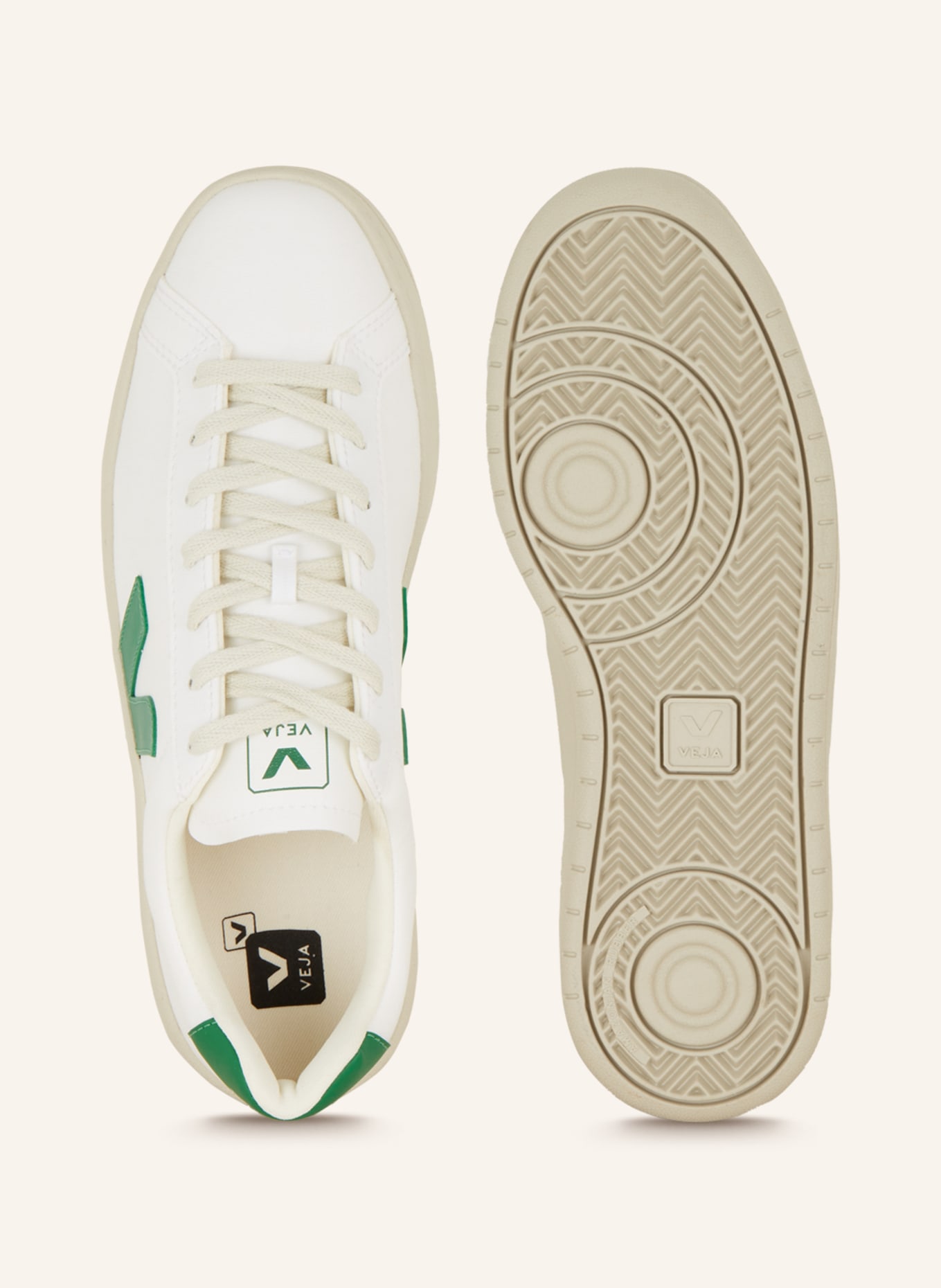 VEJA Sneakers URCA CWL, Color: WHITE/ GREEN (Image 5)