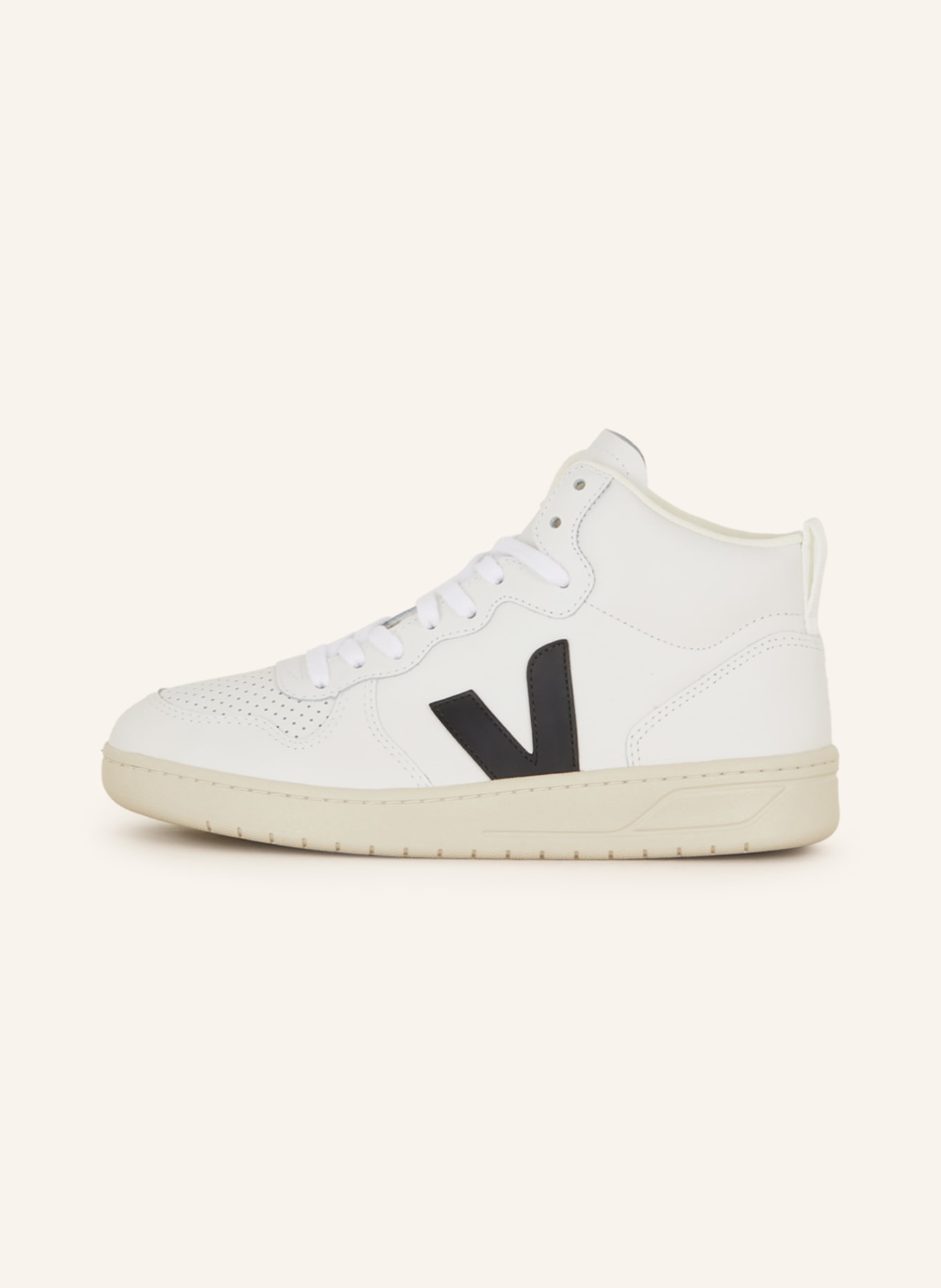VEJA High-top sneakers V-15, Color: WHITE (Image 4)