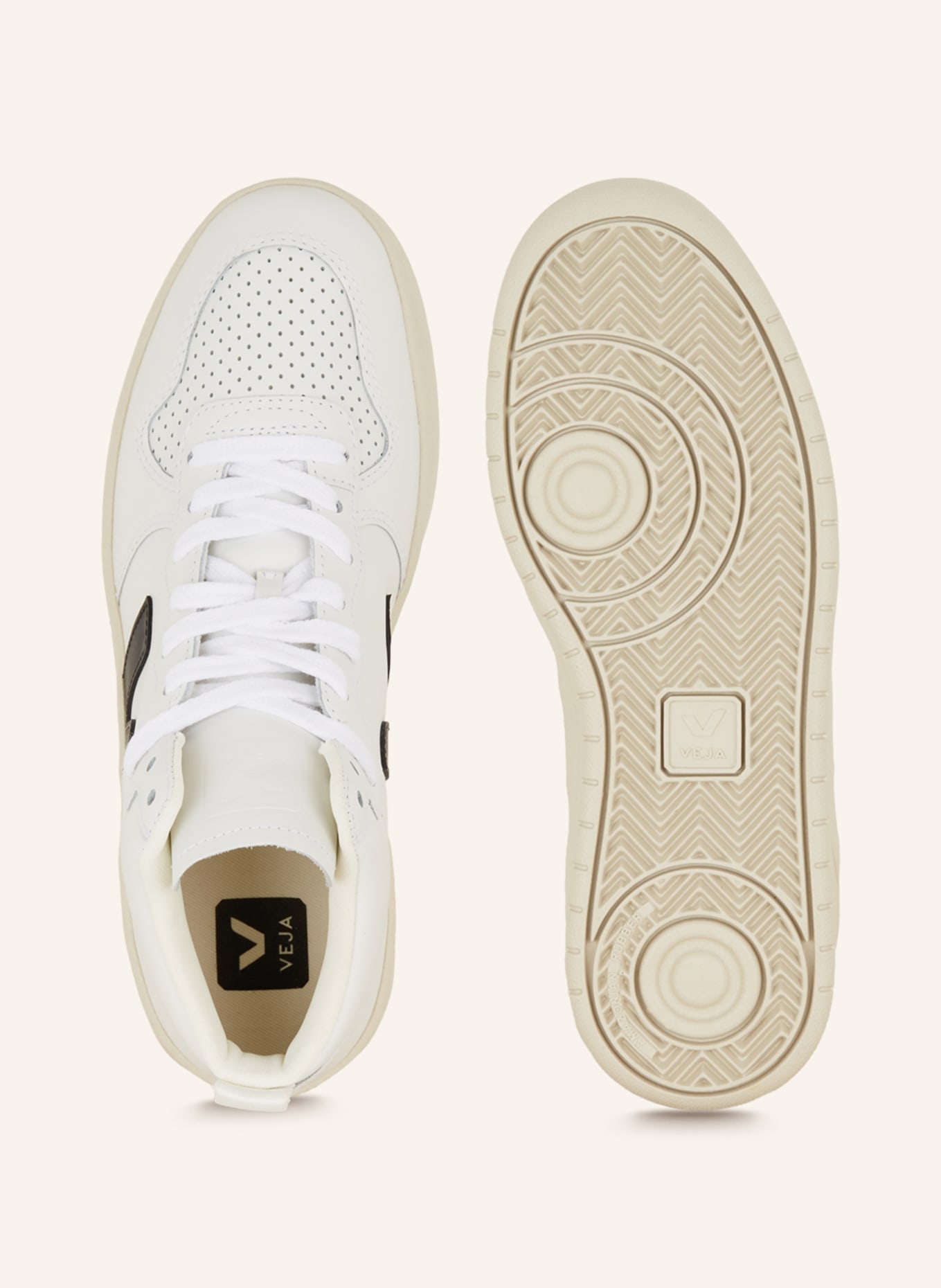 VEJA High-top sneakers V-15, Color: WHITE (Image 5)