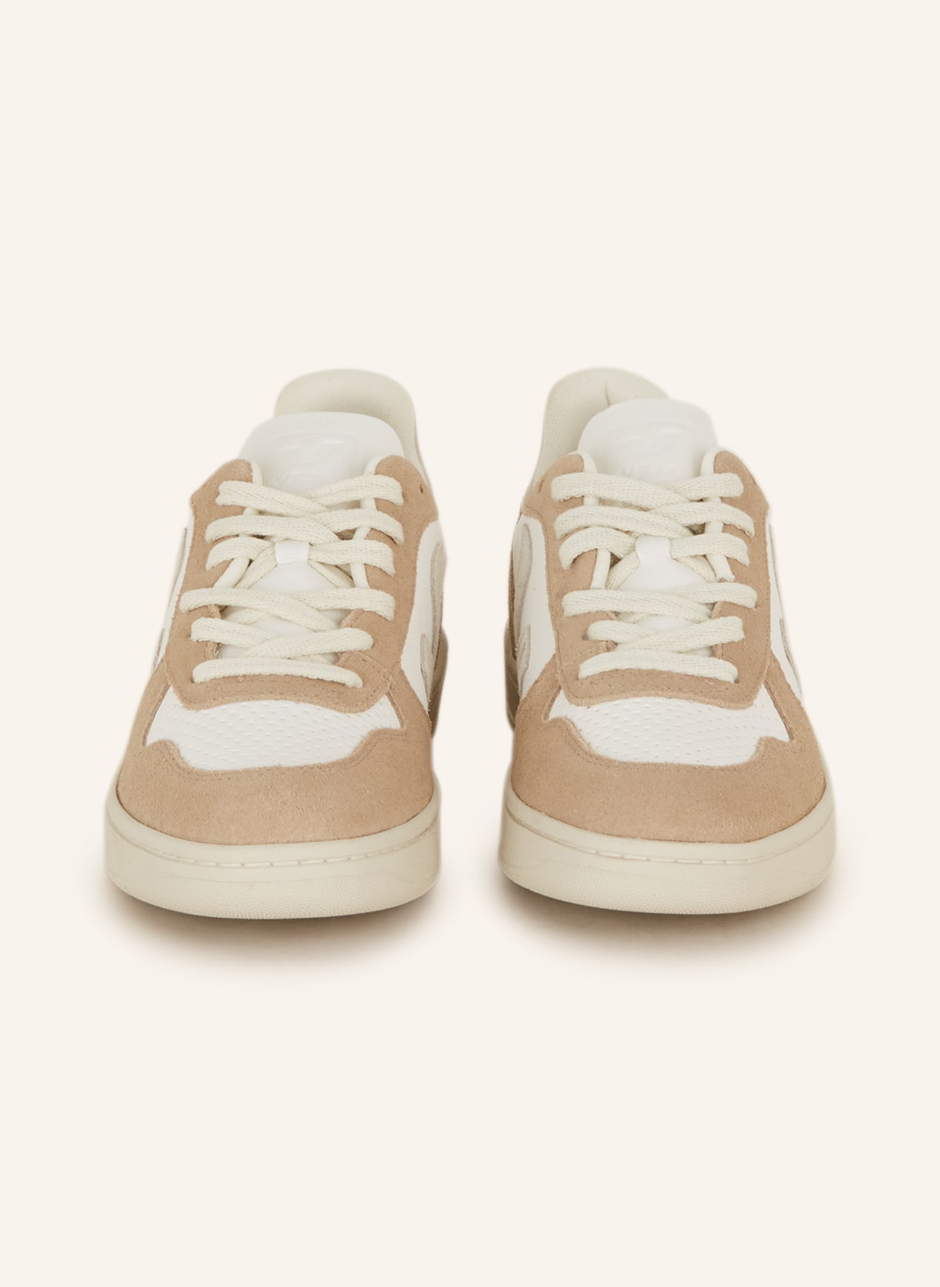 VEJA Sneakers V-10, Color: WHITE/ BEIGE (Image 3)