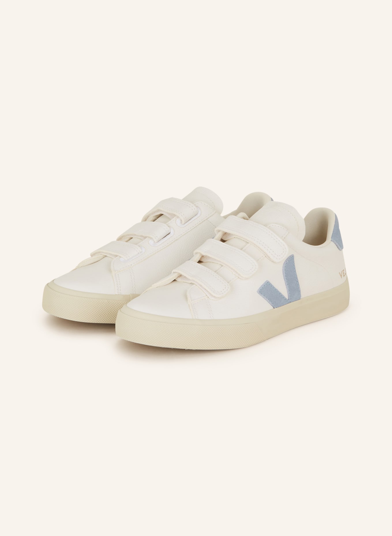 VEJA Sneakers RECIFE, Color: WHITE/ LIGHT BLUE (Image 1)