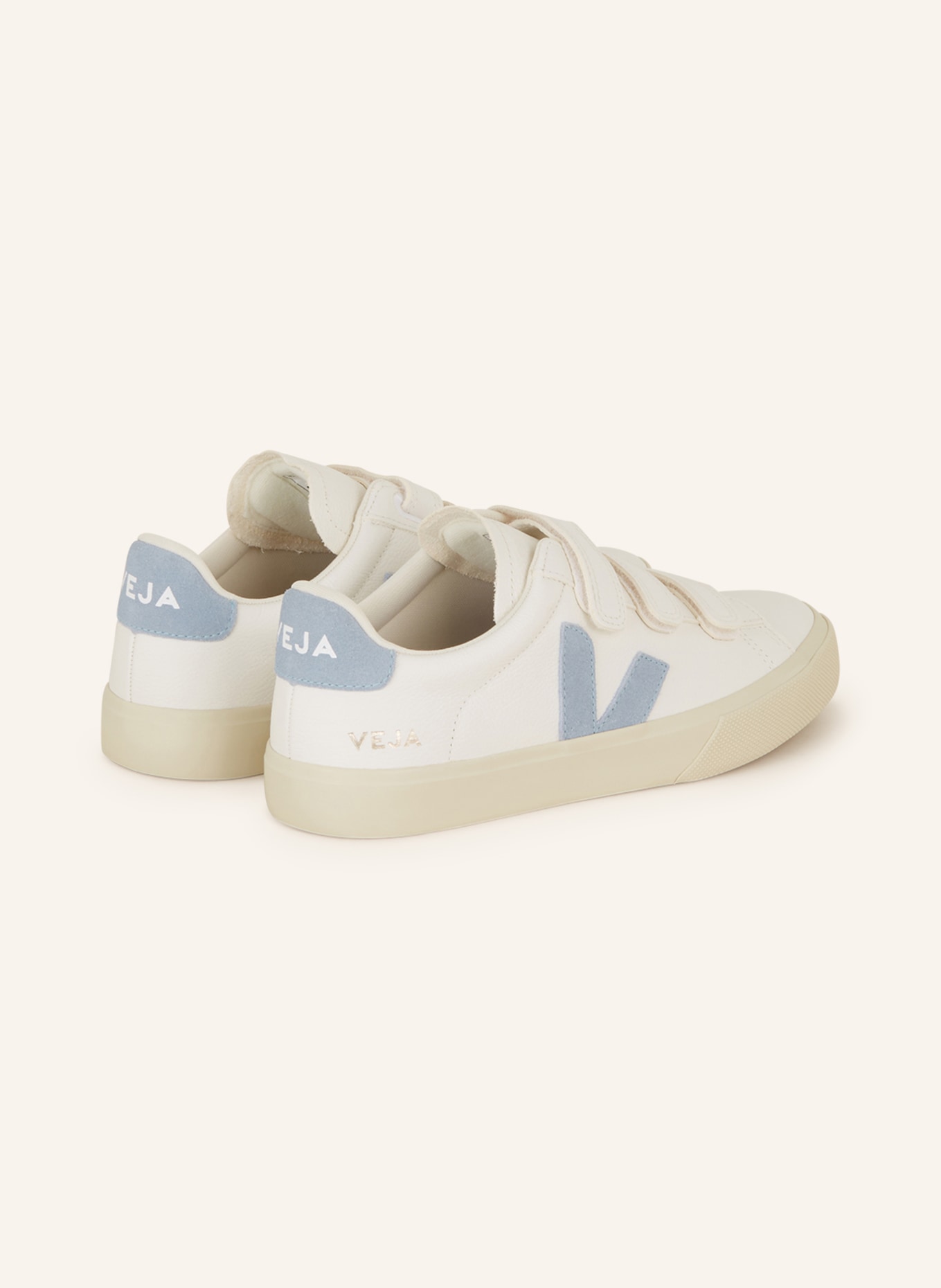 VEJA Sneakers RECIFE, Color: WHITE/ LIGHT BLUE (Image 2)