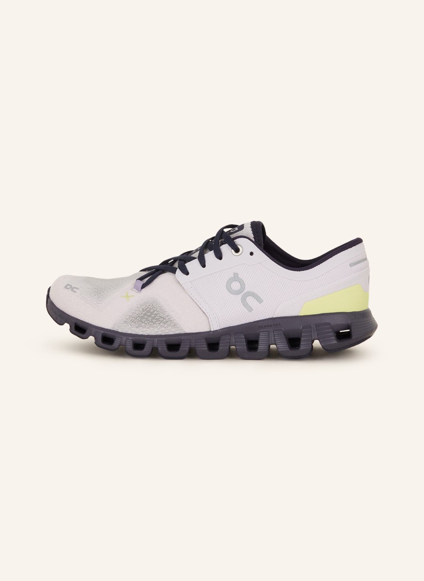 On Běžecké boty CLOUD X 3, Barva: SVĚTLE FIALOVÁ (Obrázek 4)