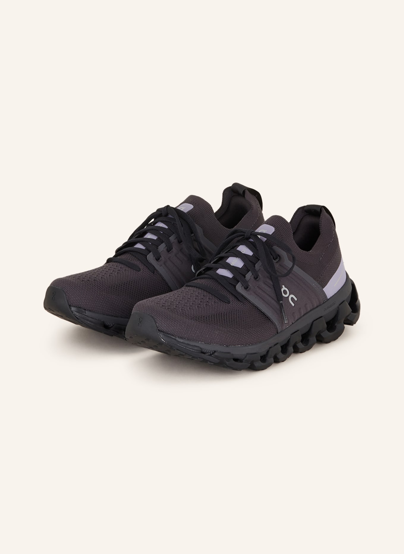 On Running shoes CLOUDSWIFT 3, Color: DARK GRAY/ LIGHT PURPLE (Image 1)
