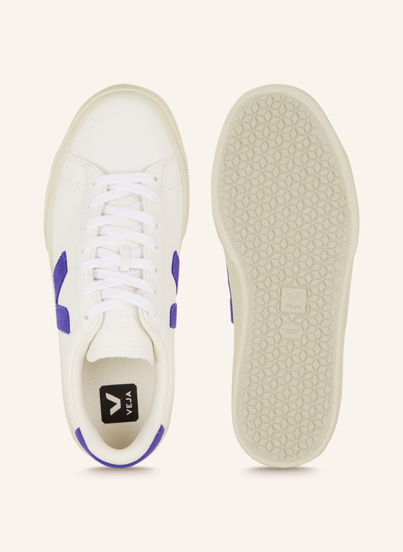 VEJA Sneakers CAMPO, Color: WHITE/ DARK BLUE (Image 5)