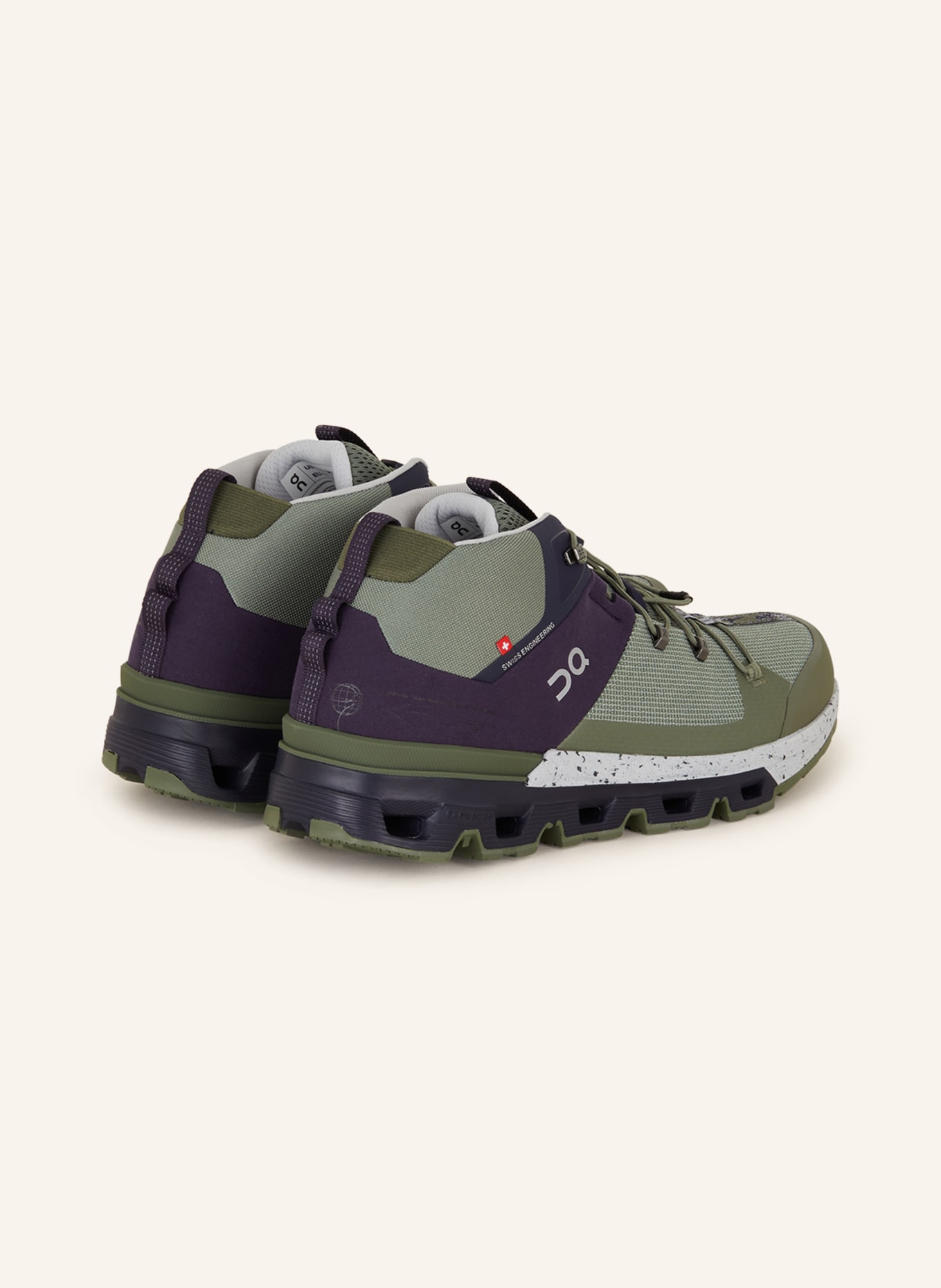 On Multifunctional shoes CLOUDTRAX, Color: GREEN/ DARK BLUE (Image 2)