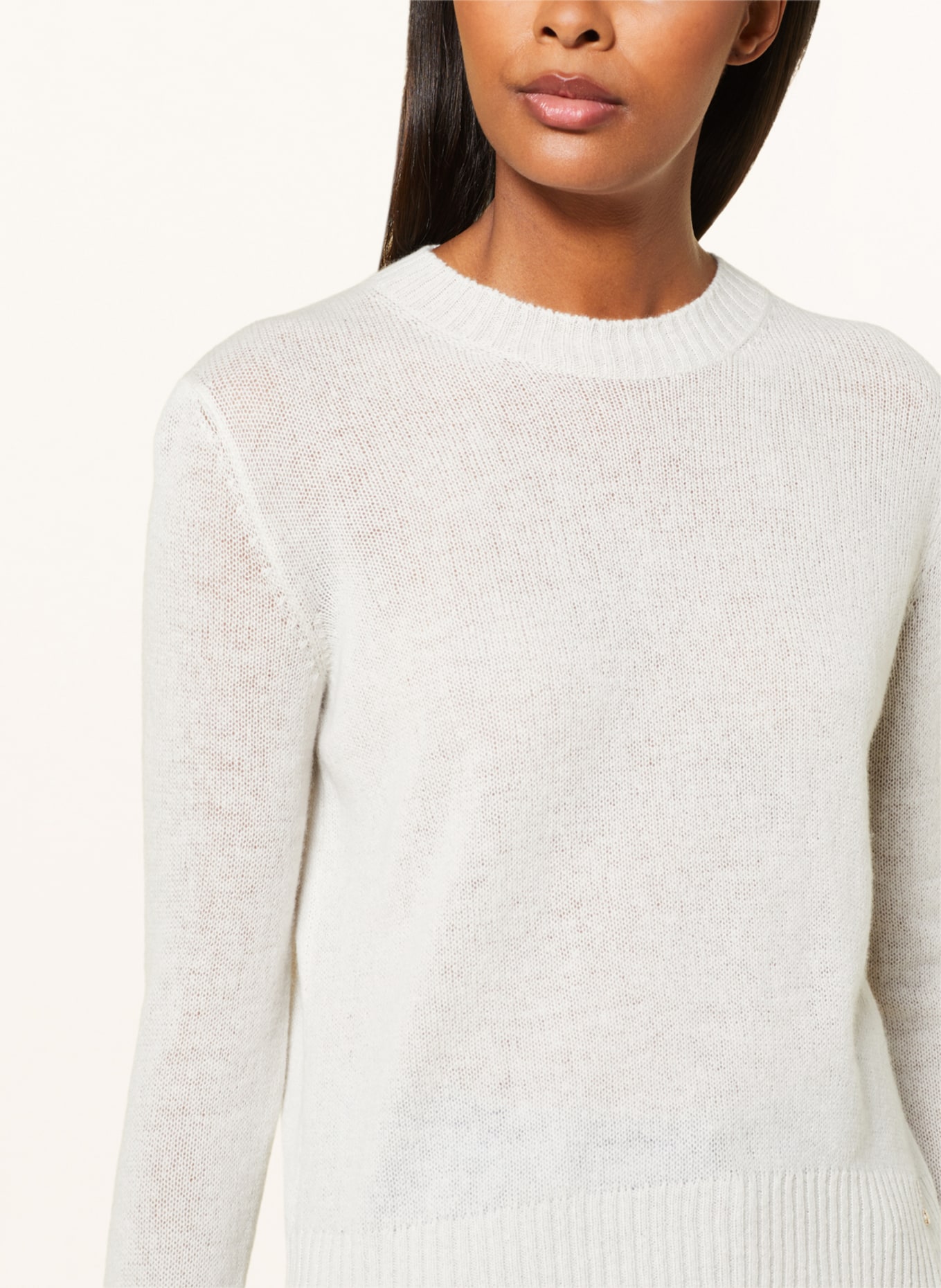 HERNO Cashmere-Pullover, Farbe: CREME (Bild 4)