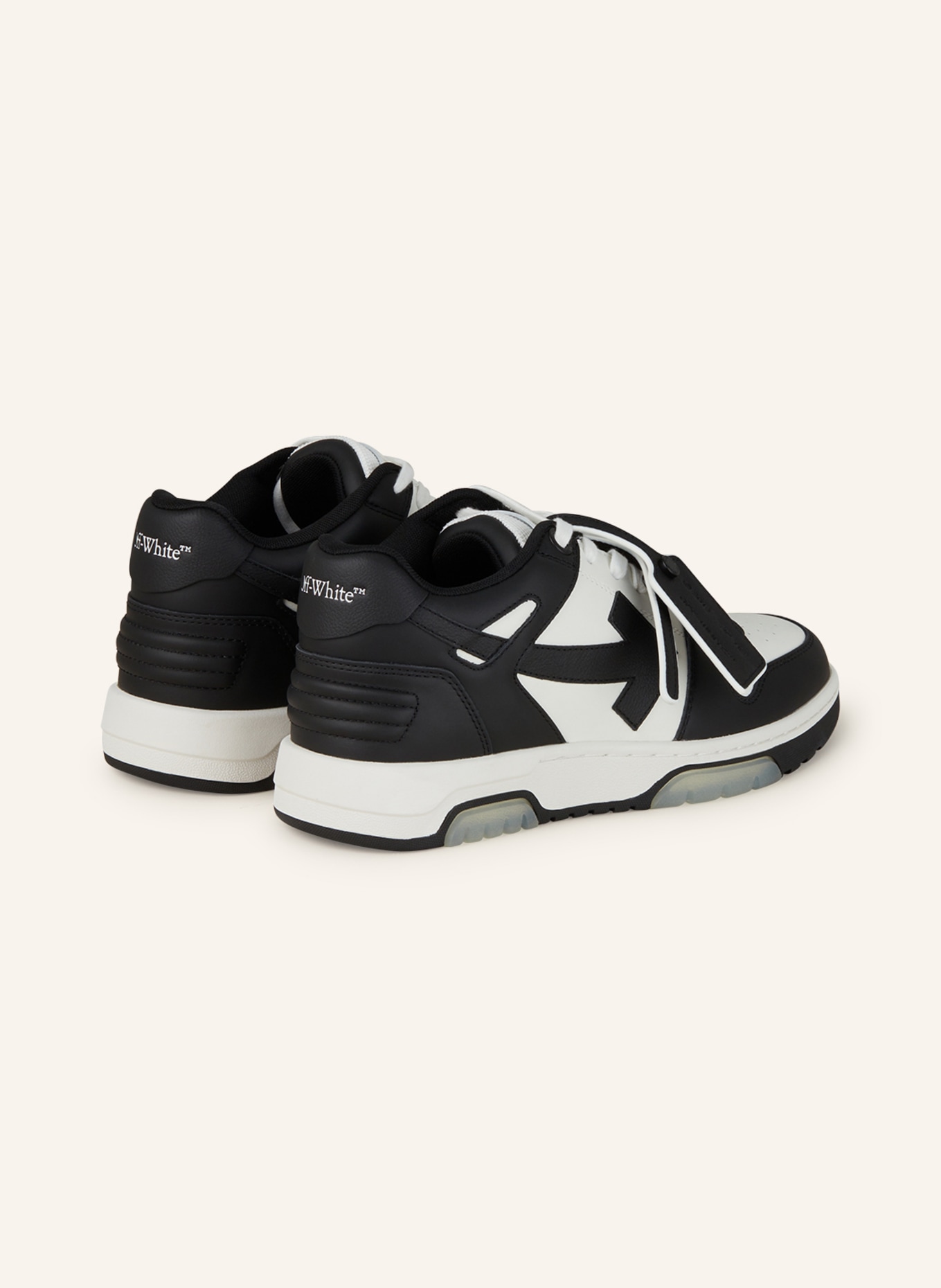 Off-White Sneaker OUT OF OFFICE, Farbe: WEISS/ SCHWARZ (Bild 2)