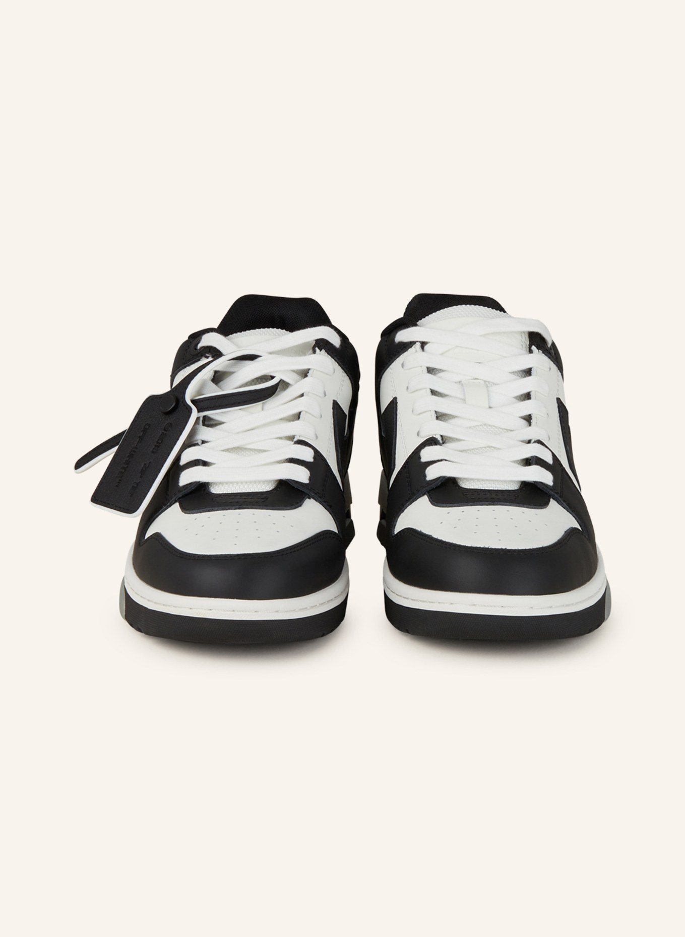 Off-White Sneakers OUT OF OFFICE, Color: WHITE/ BLACK (Image 3)