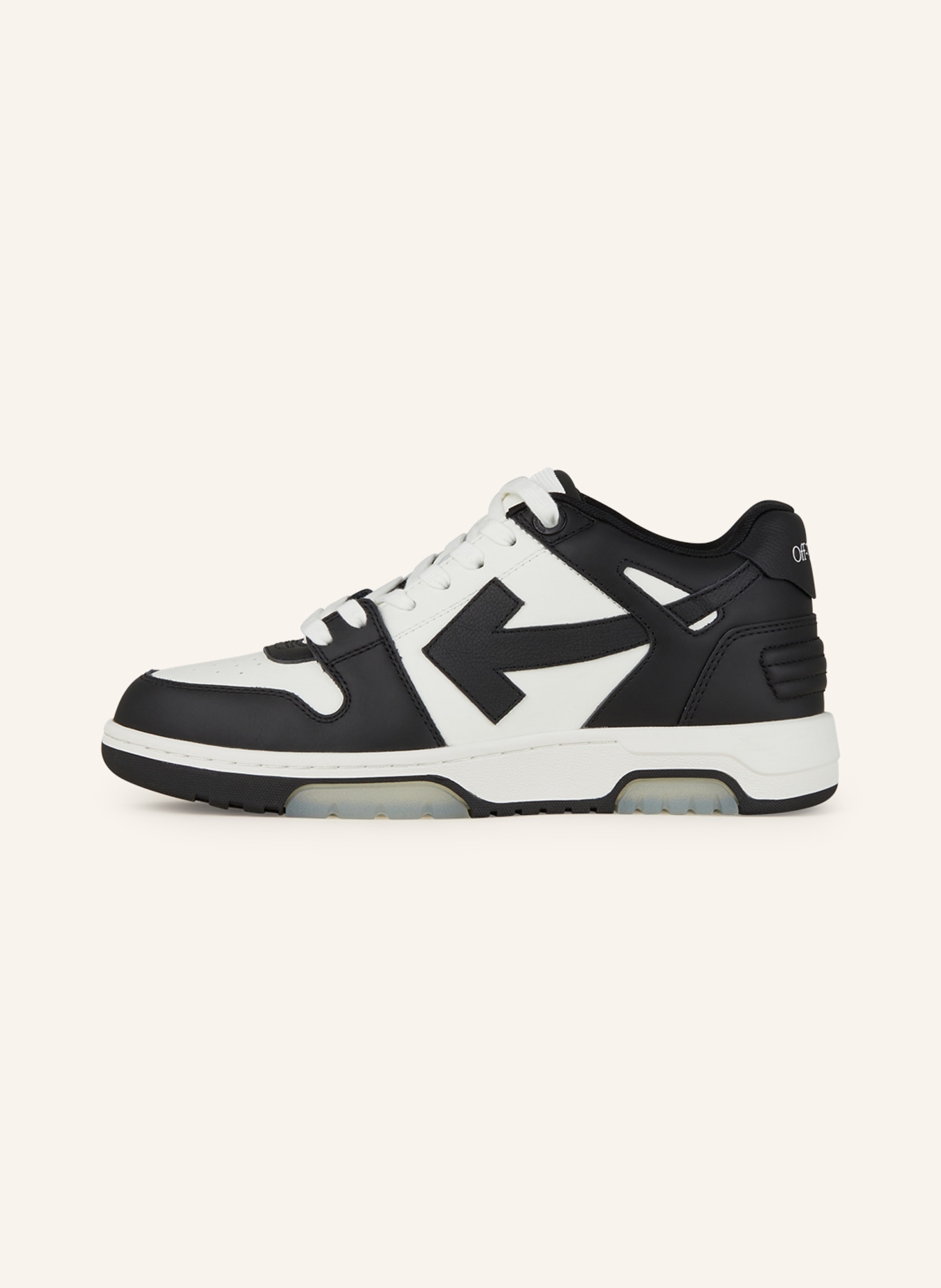 Off-White Sneakers OUT OF OFFICE, Color: WHITE/ BLACK (Image 4)