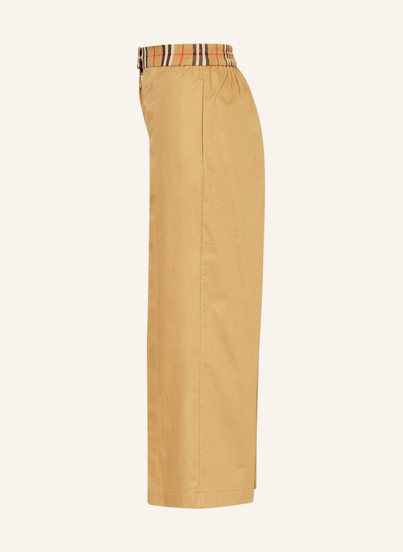 BURBERRY Culotte kalhoty, Barva: BÉŽOVÁ (Obrázek 4)