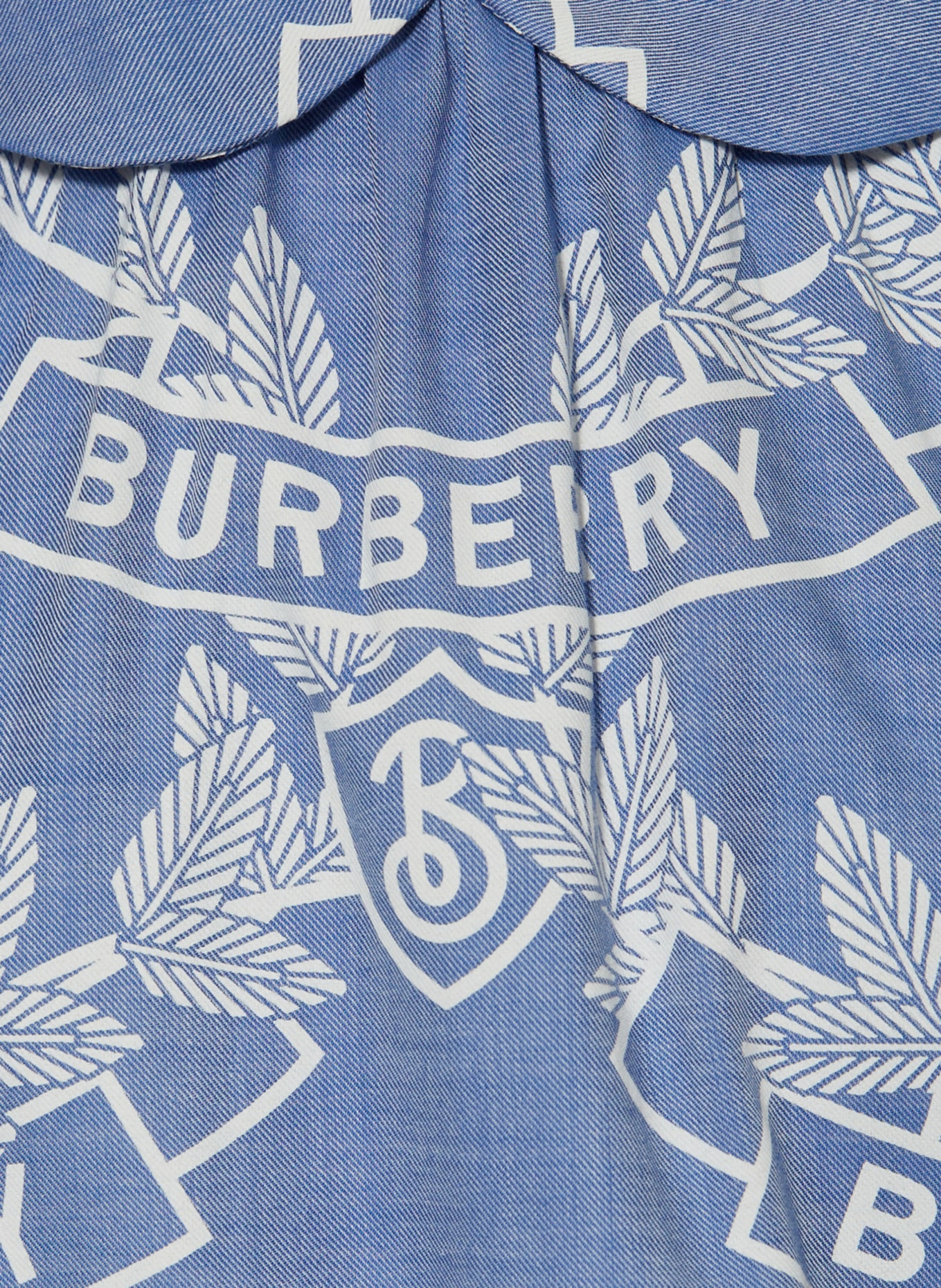 BURBERRY Kleid, Farbe: HELLBLAU/ WEISS (Bild 3)