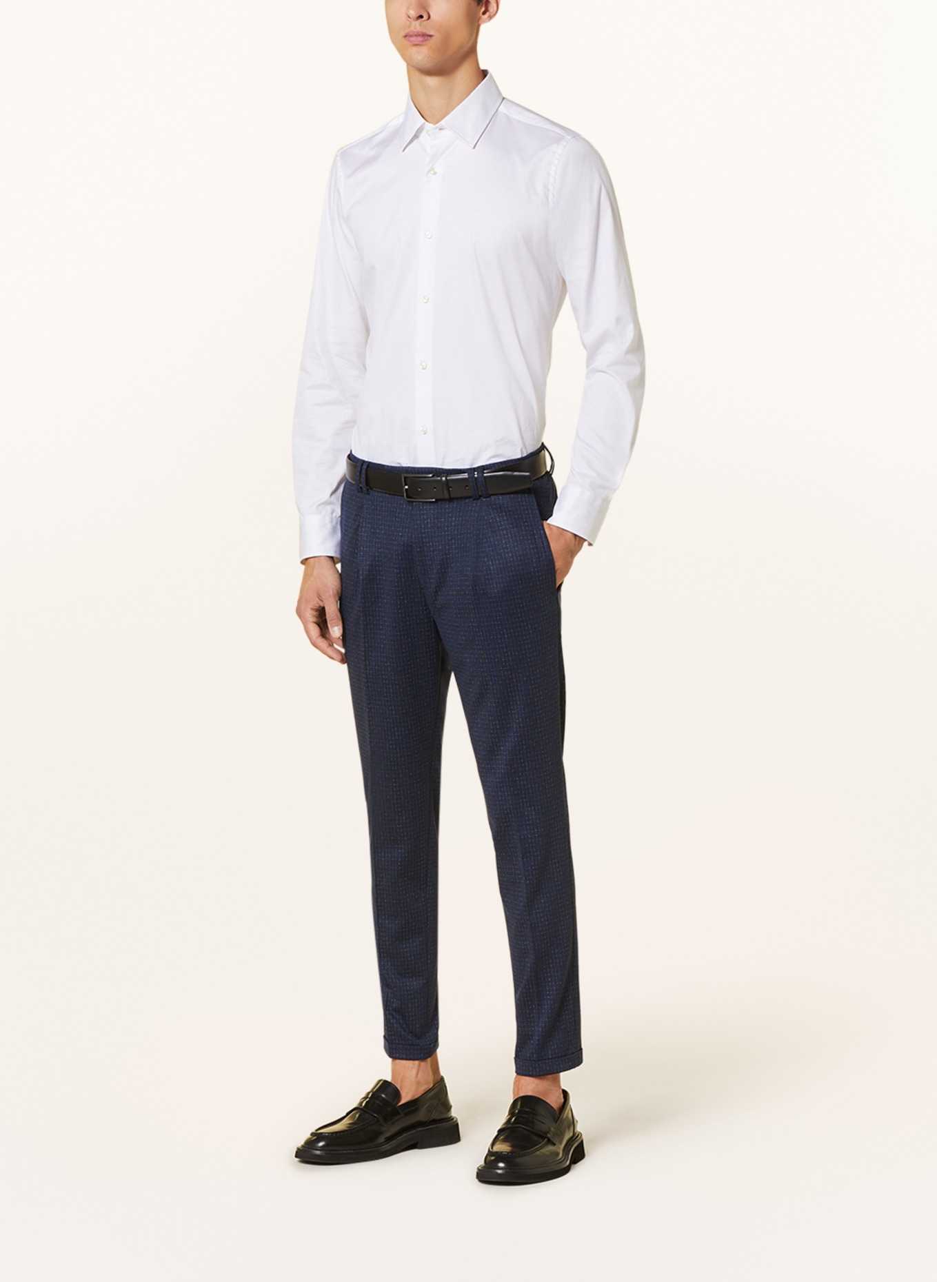 CINQUE Suit trousers CISAND relaxed fit made of jersey, Color: 69 DUNKELBLAU (Image 3)