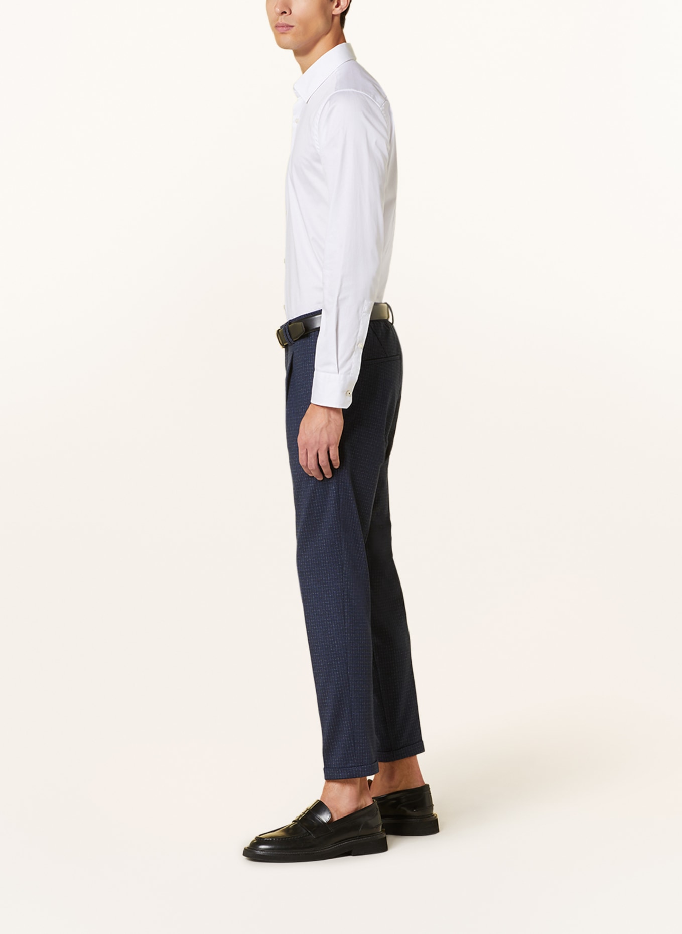 Buy H&M Men Relaxed Fit Lyocell Suit Trousers - Trousers for Men 22557276 |  Myntra
