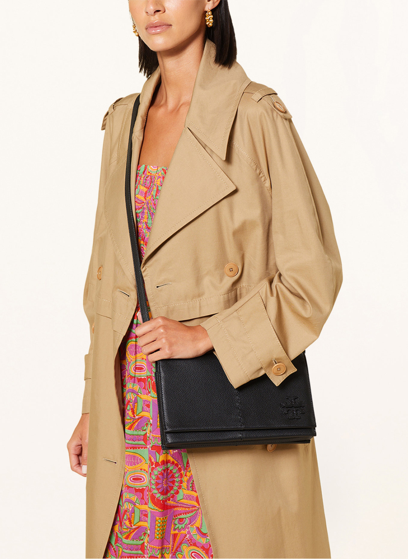 TORY BURCH Crossbody bag MC GRAW in black