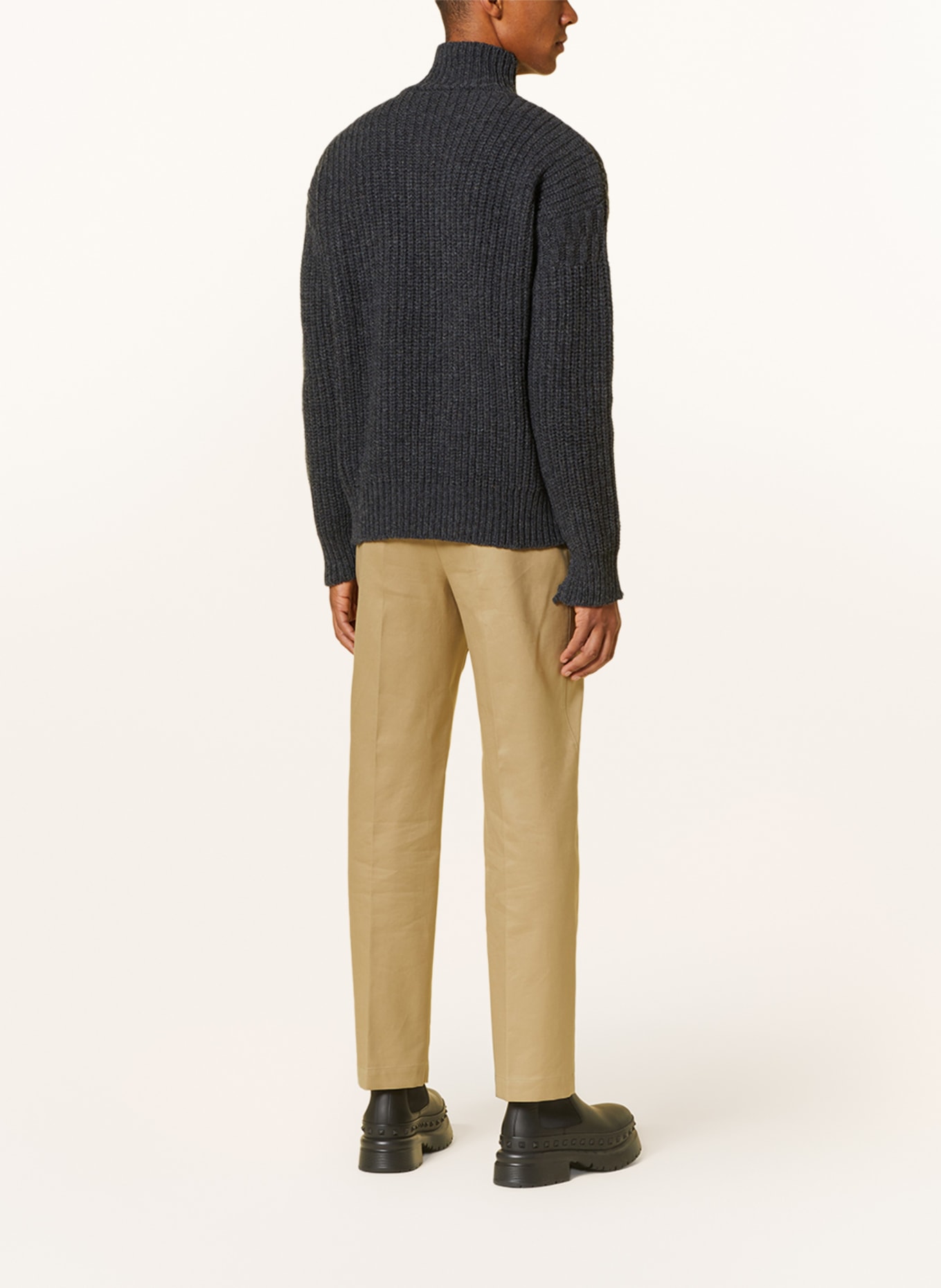 MARNI Turtleneck sweater, Color: DARK GRAY (Image 3)