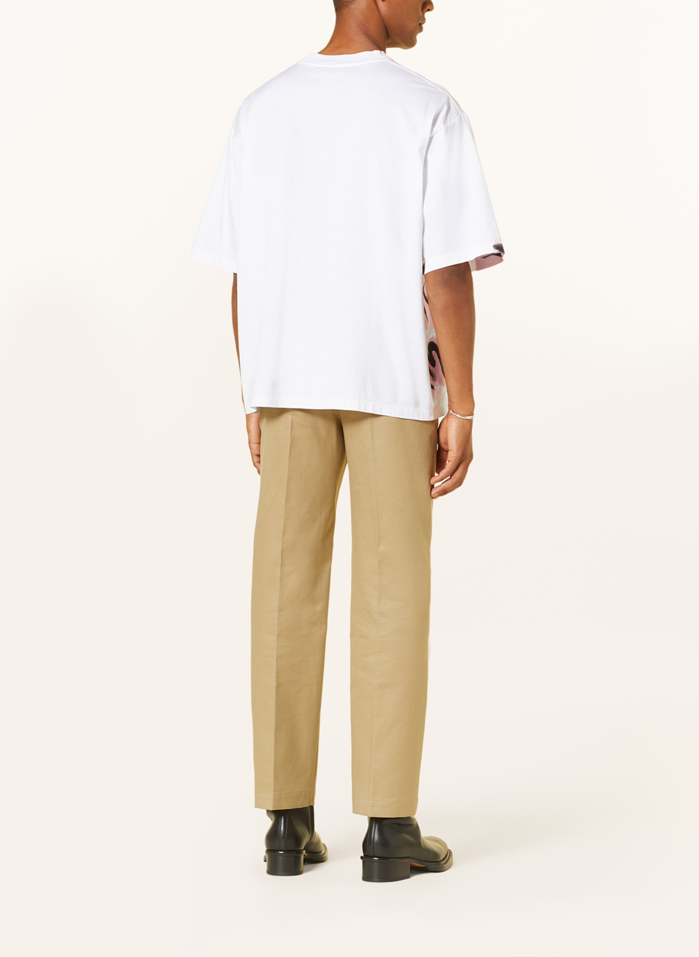 MARNI T-shirt, Color: WHITE/ PINK/ BLACK (Image 3)