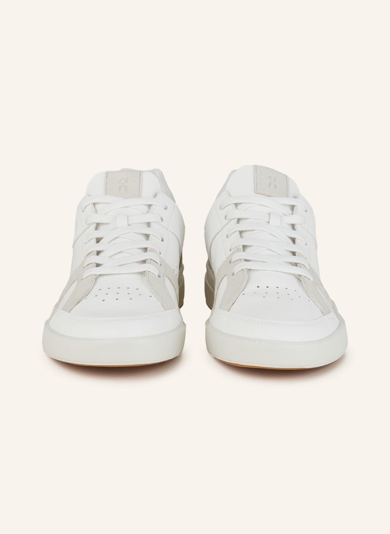 On Sneakers THE ROGER CLUBHOUSE, Color: WHITE/ LIGHT GRAY (Image 3)