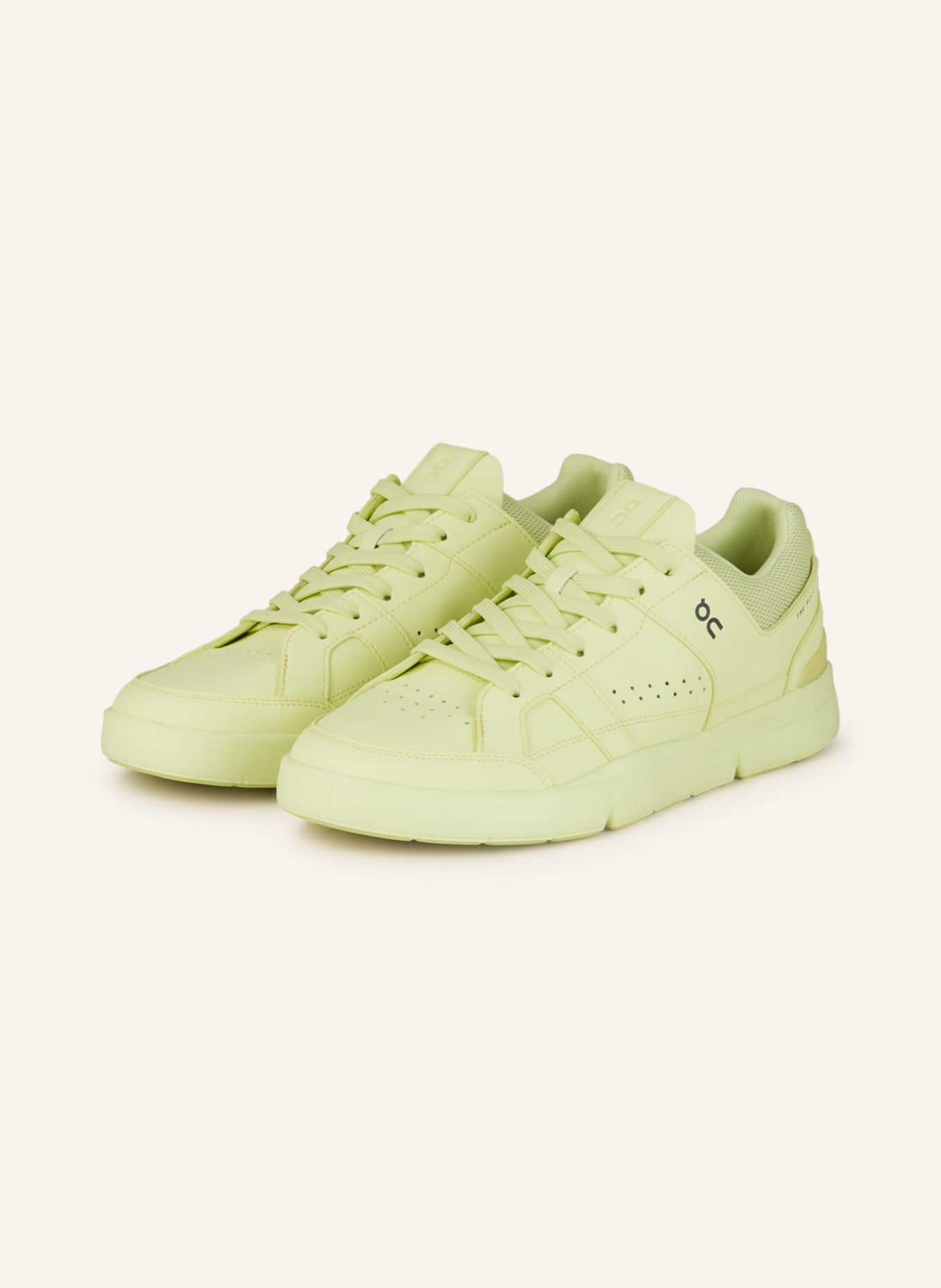 On Sneakers THE ROGER CLUBHOUSE, Color: NEON YELLOW (Image 1)