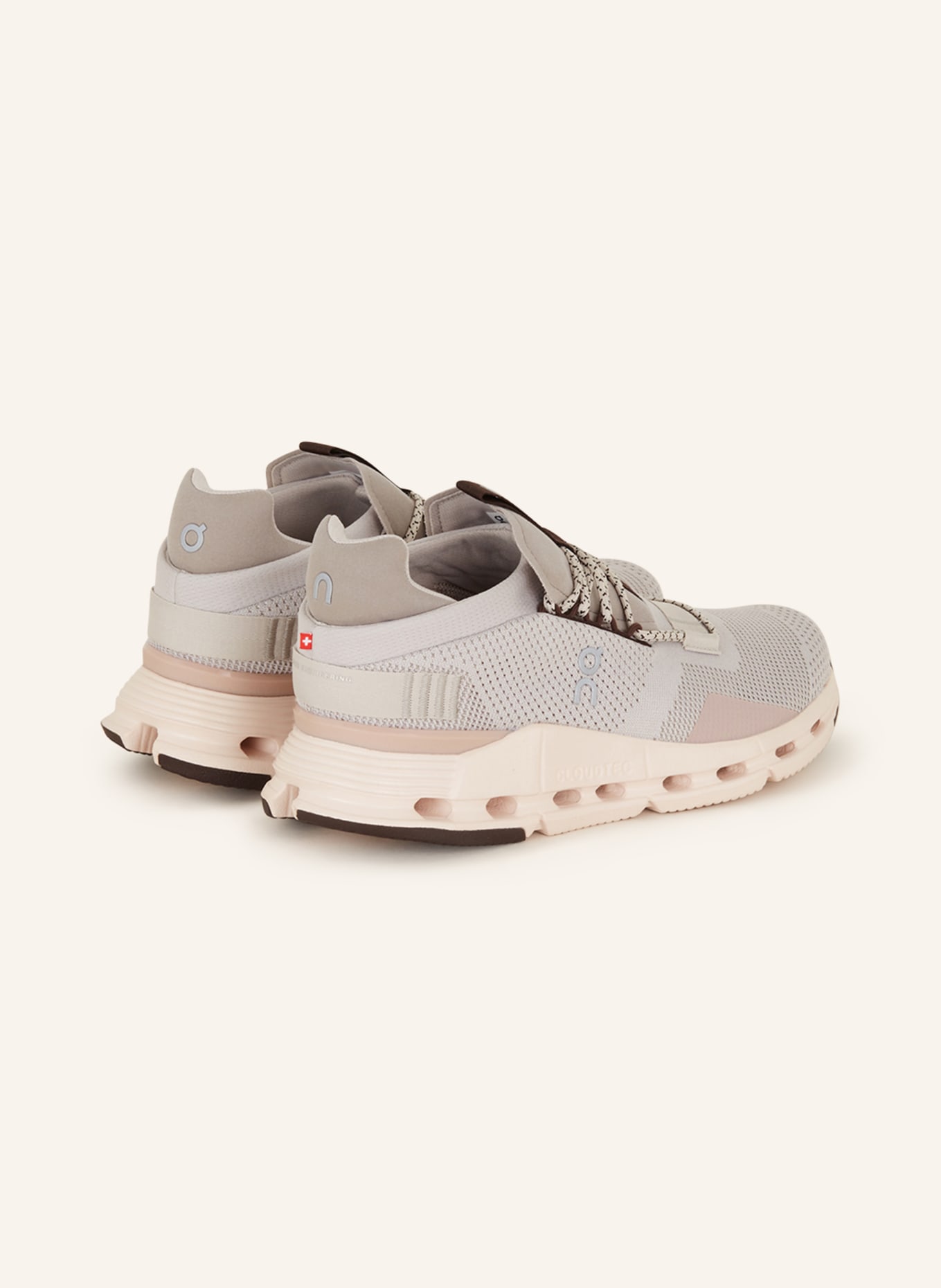 On Sneakers CLOUDNOVA, Color: ROSE/ LIGHT PINK (Image 2)