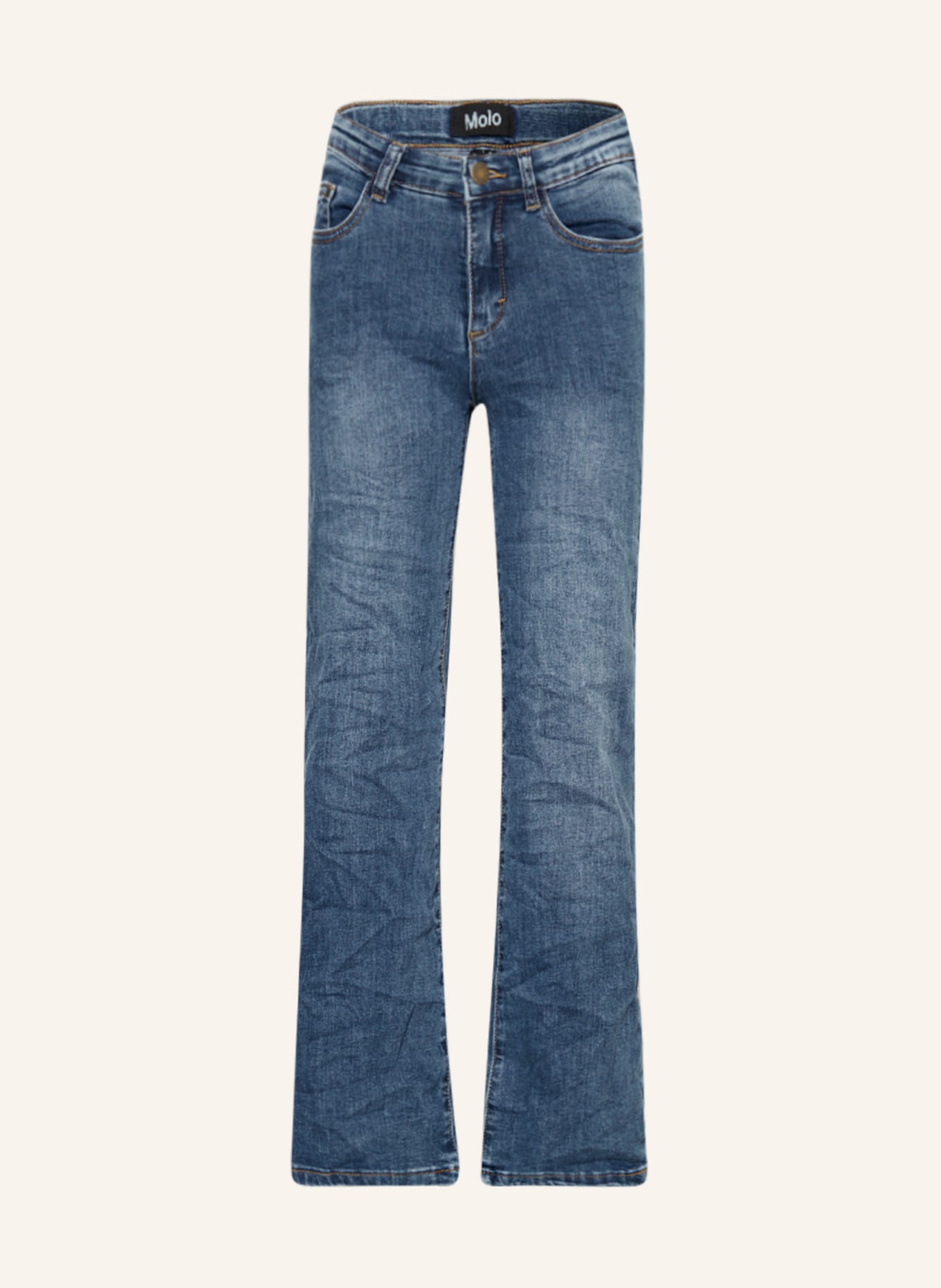 molo Jeans-Culotte ASTA, Farbe: 3637 Mid Blue Wash (Bild 1)
