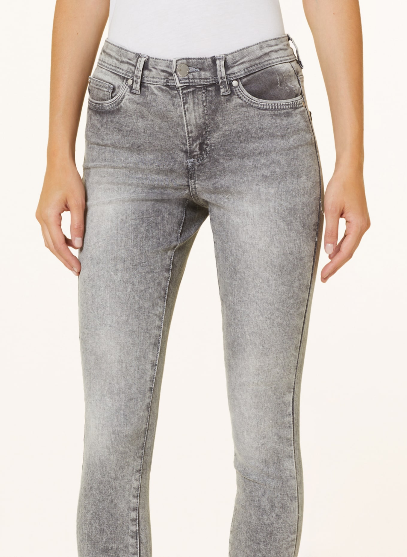 ONLY Skinny Jeans, Farbe: MEDIUM GREY DENIM (Bild 5)