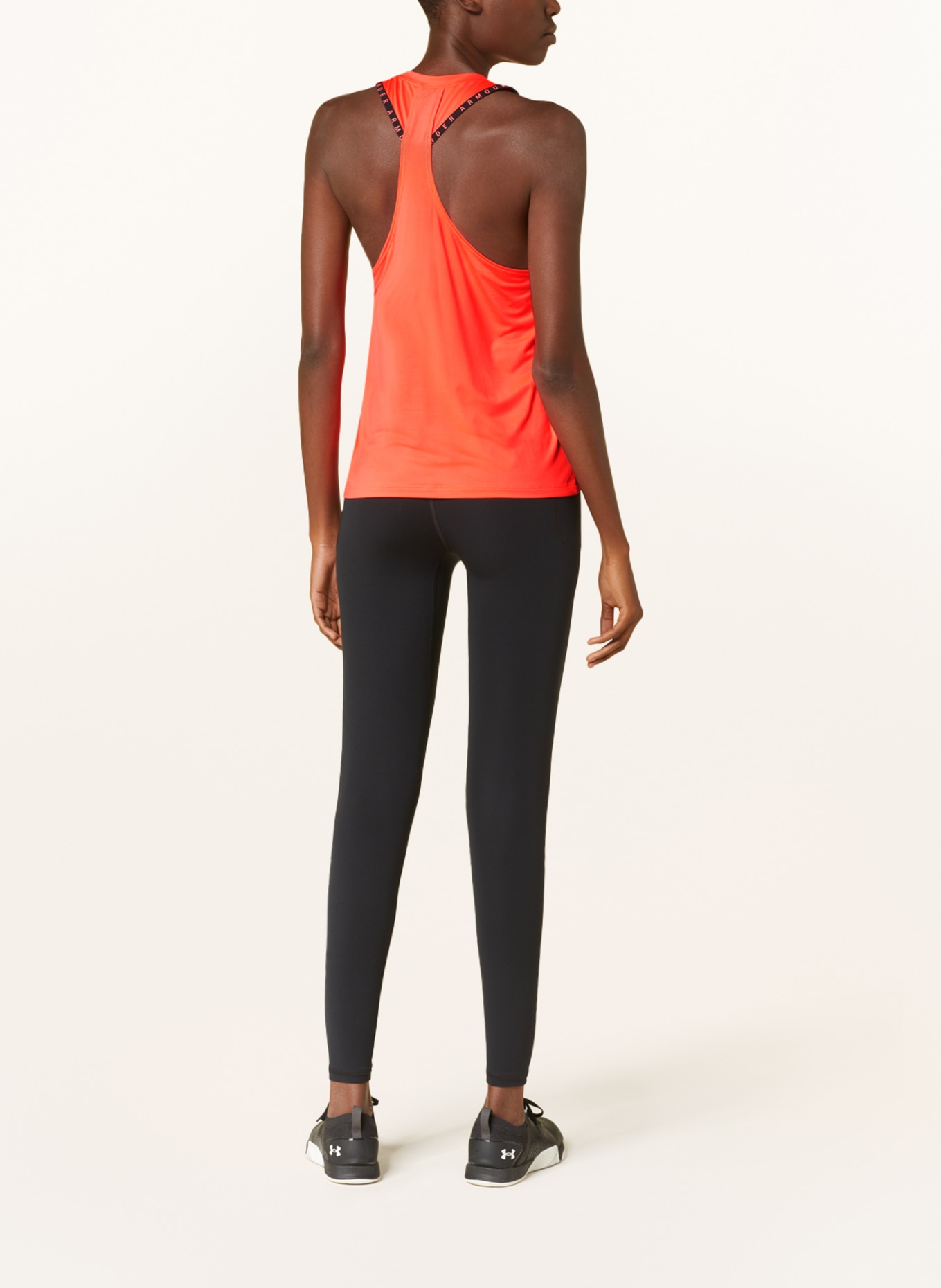 UNDER ARMOUR Tank top KNOCKOUT, Color: SALMON (Image 3)